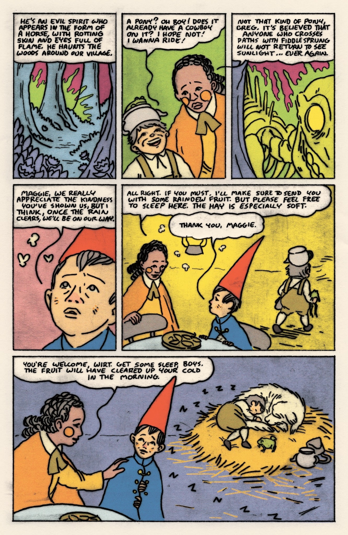 Read online Over the Garden Wall (2016) comic -  Issue # _Special 1 - 36