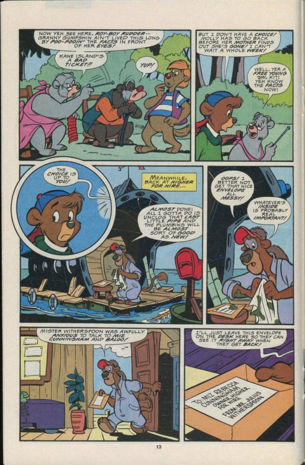 Read online Disney's Tale Spin comic -  Issue #7 - 14