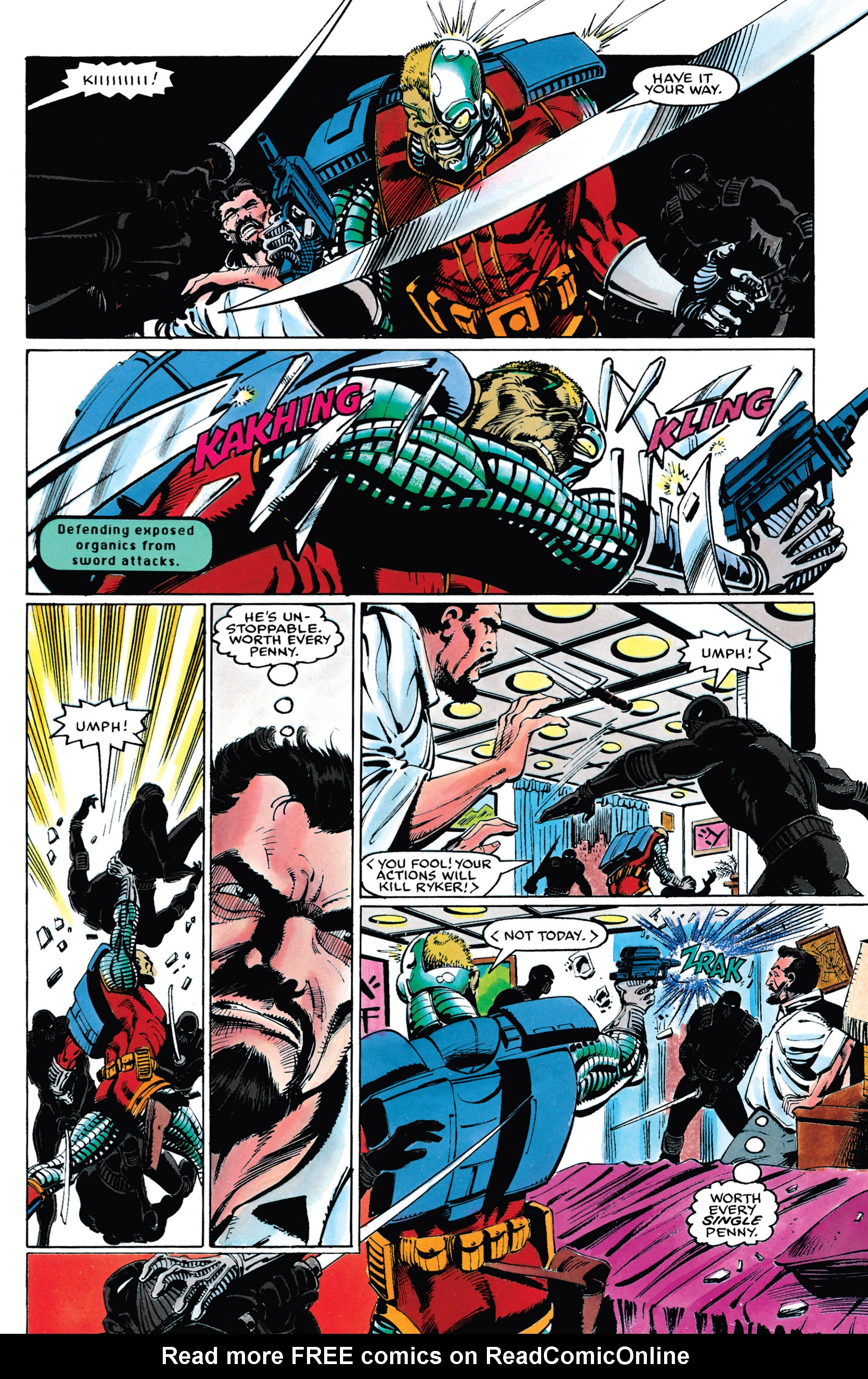 Read online Deathlok (1990) comic -  Issue #4 - 17