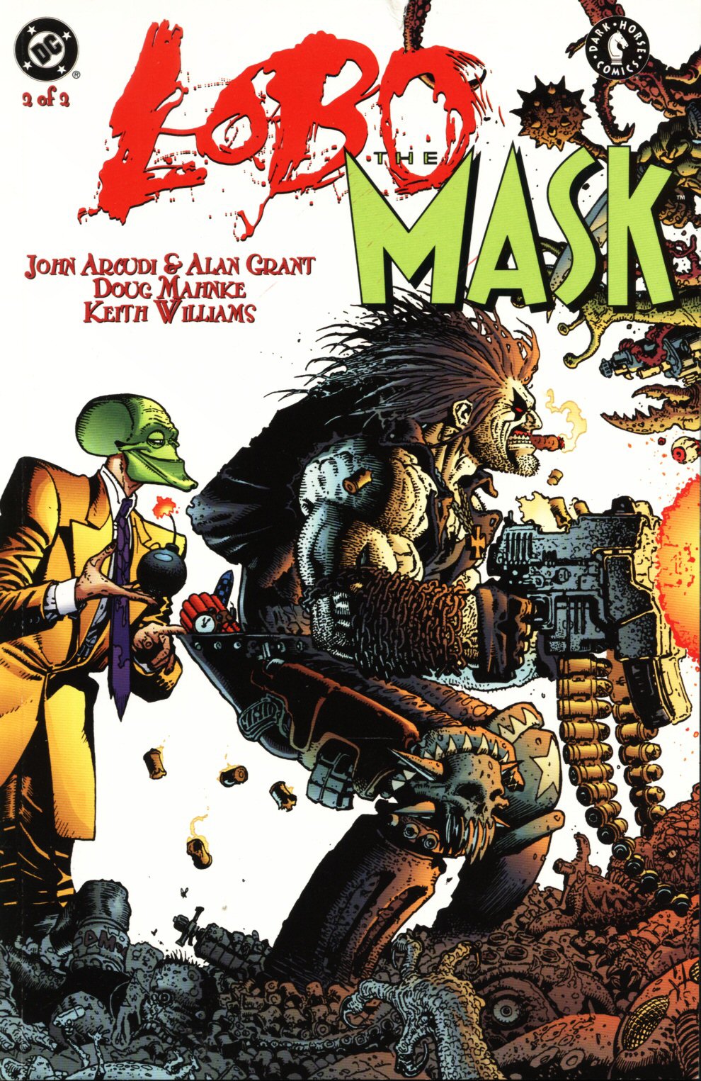 Read online Lobo/Mask comic -  Issue #2 - 1