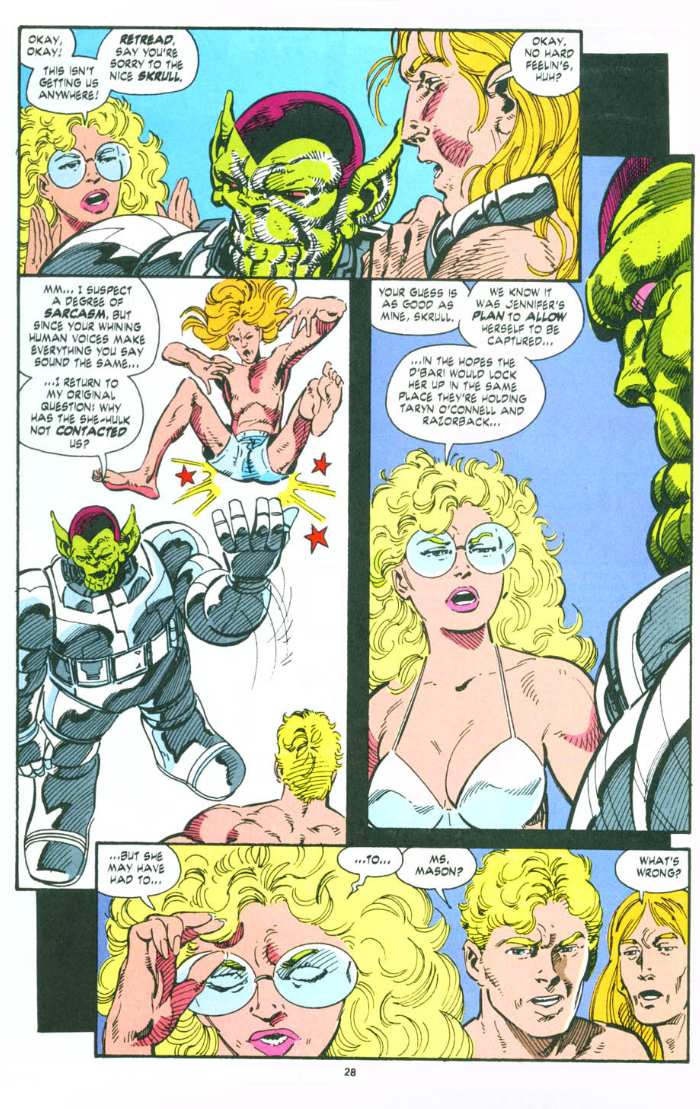 Read online The Sensational She-Hulk comic -  Issue #45 - 22