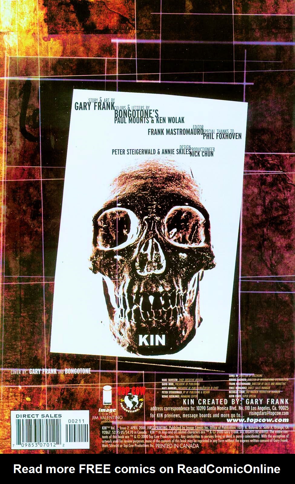 Read online Kin comic -  Issue #2 - 2