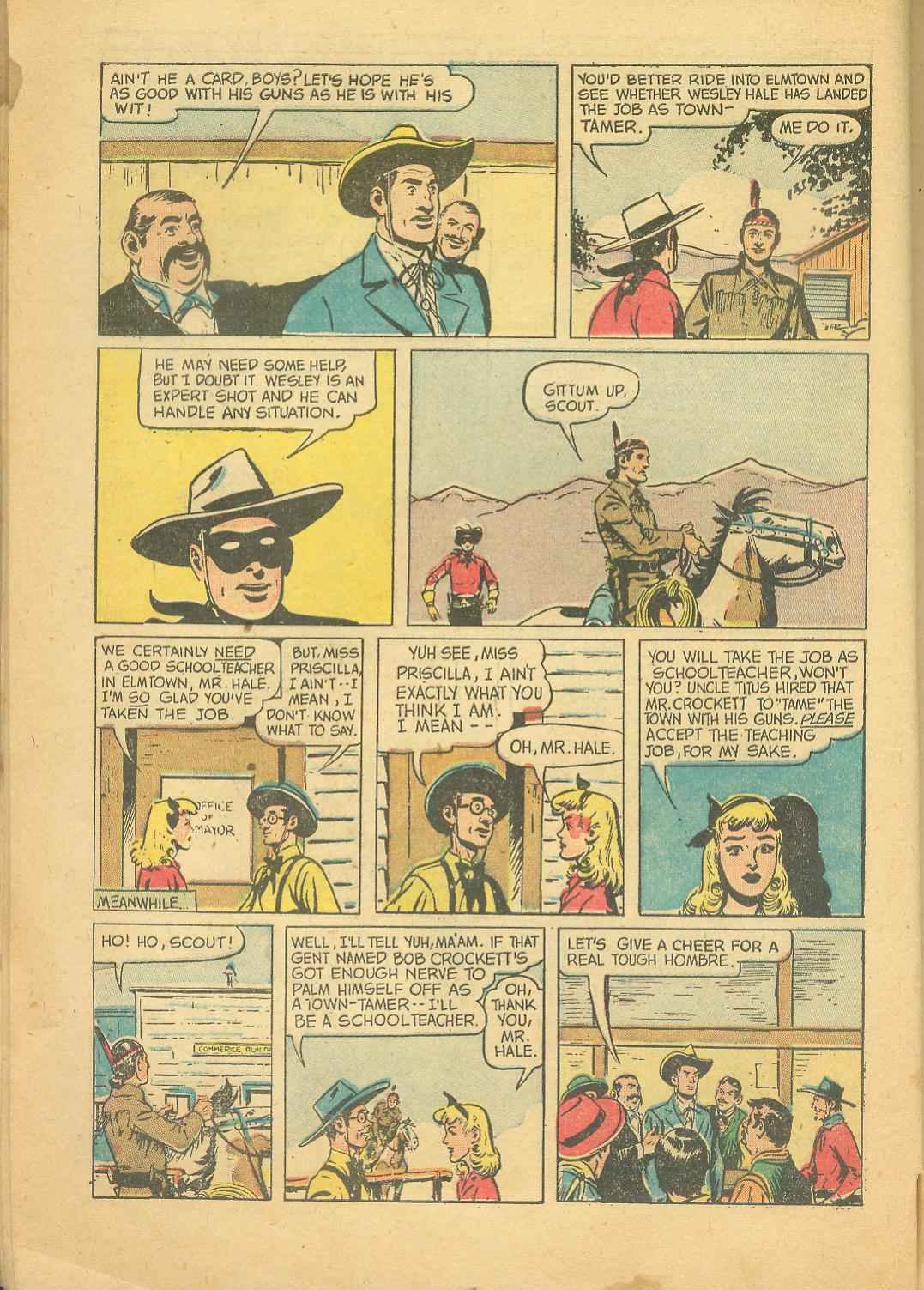 Read online The Lone Ranger (1948) comic -  Issue #14 - 10