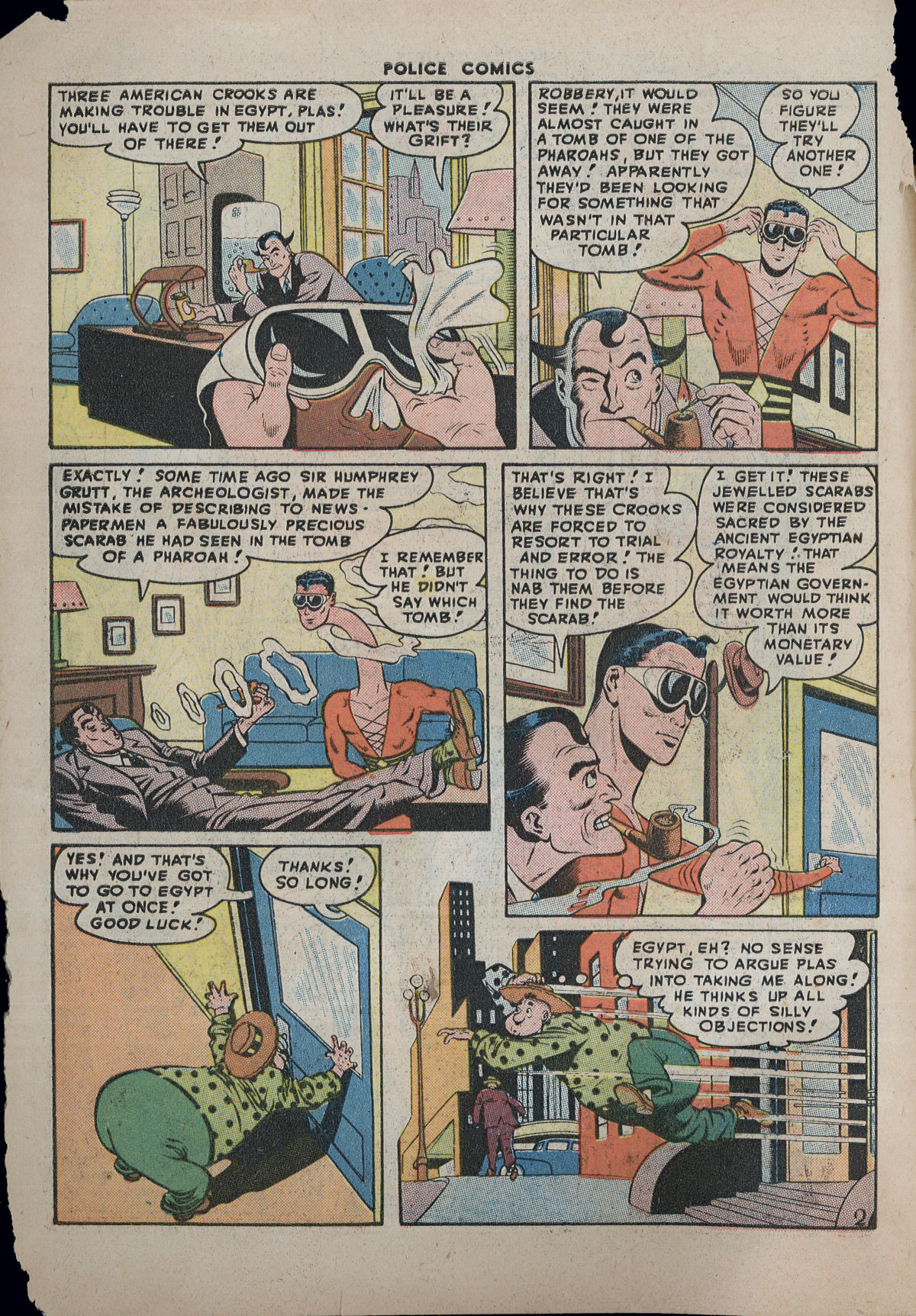 Read online Police Comics comic -  Issue #72 - 4