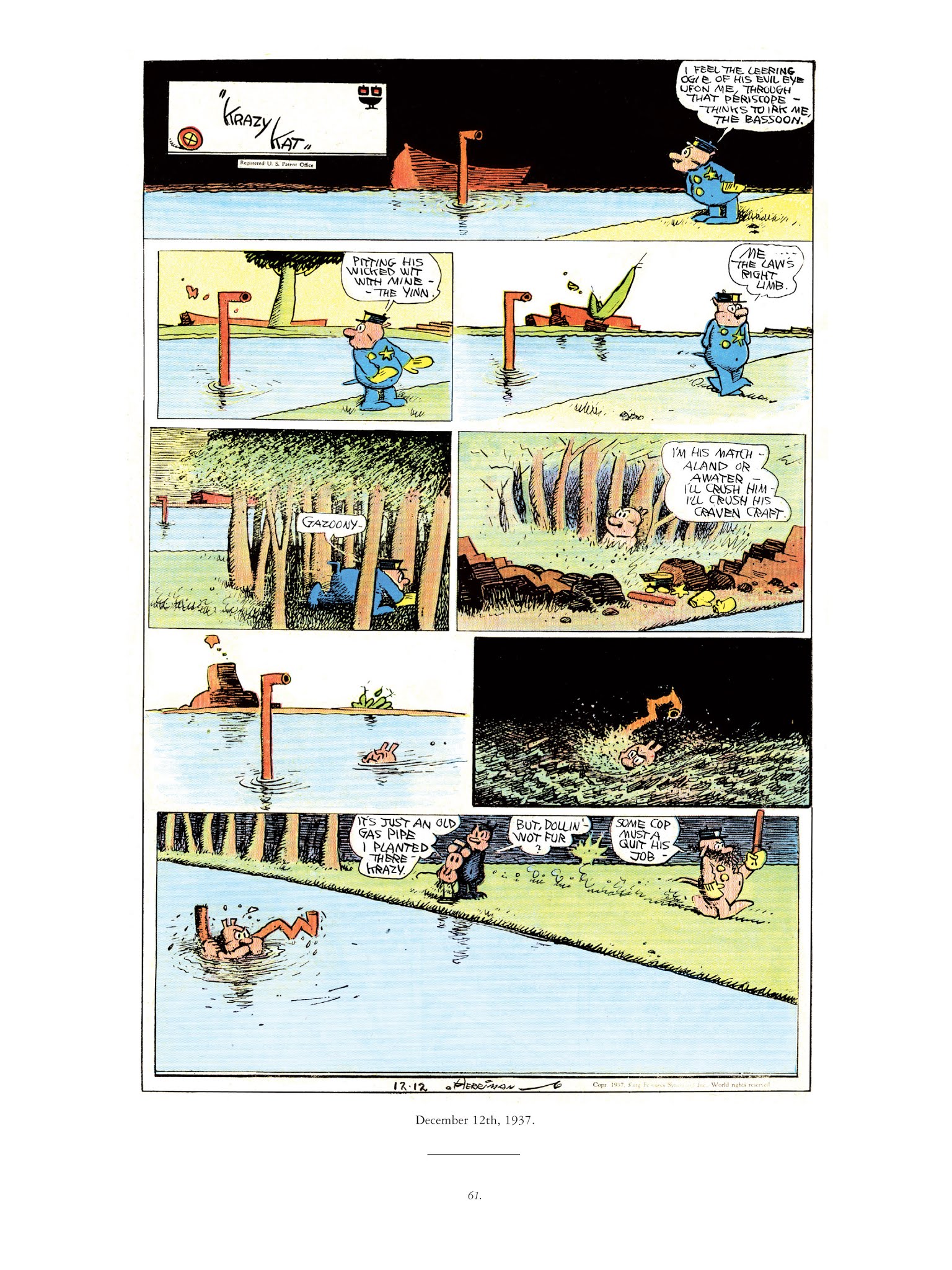 Read online Krazy & Ignatz comic -  Issue # TPB 10 - 59