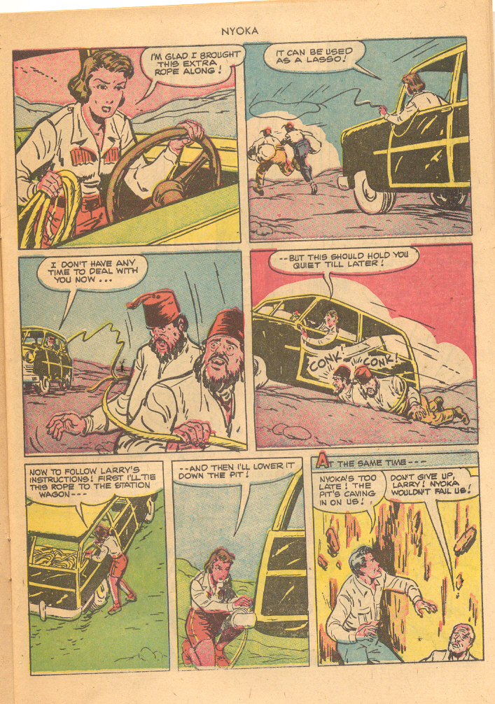 Read online Nyoka the Jungle Girl (1945) comic -  Issue #54 - 19