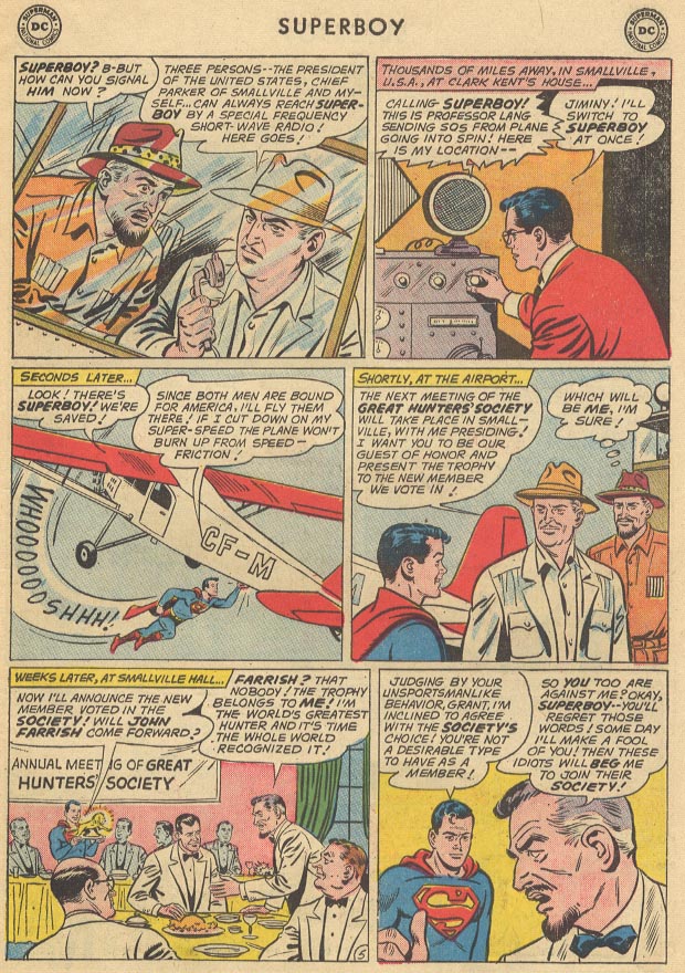 Read online Superboy (1949) comic -  Issue #93 - 6