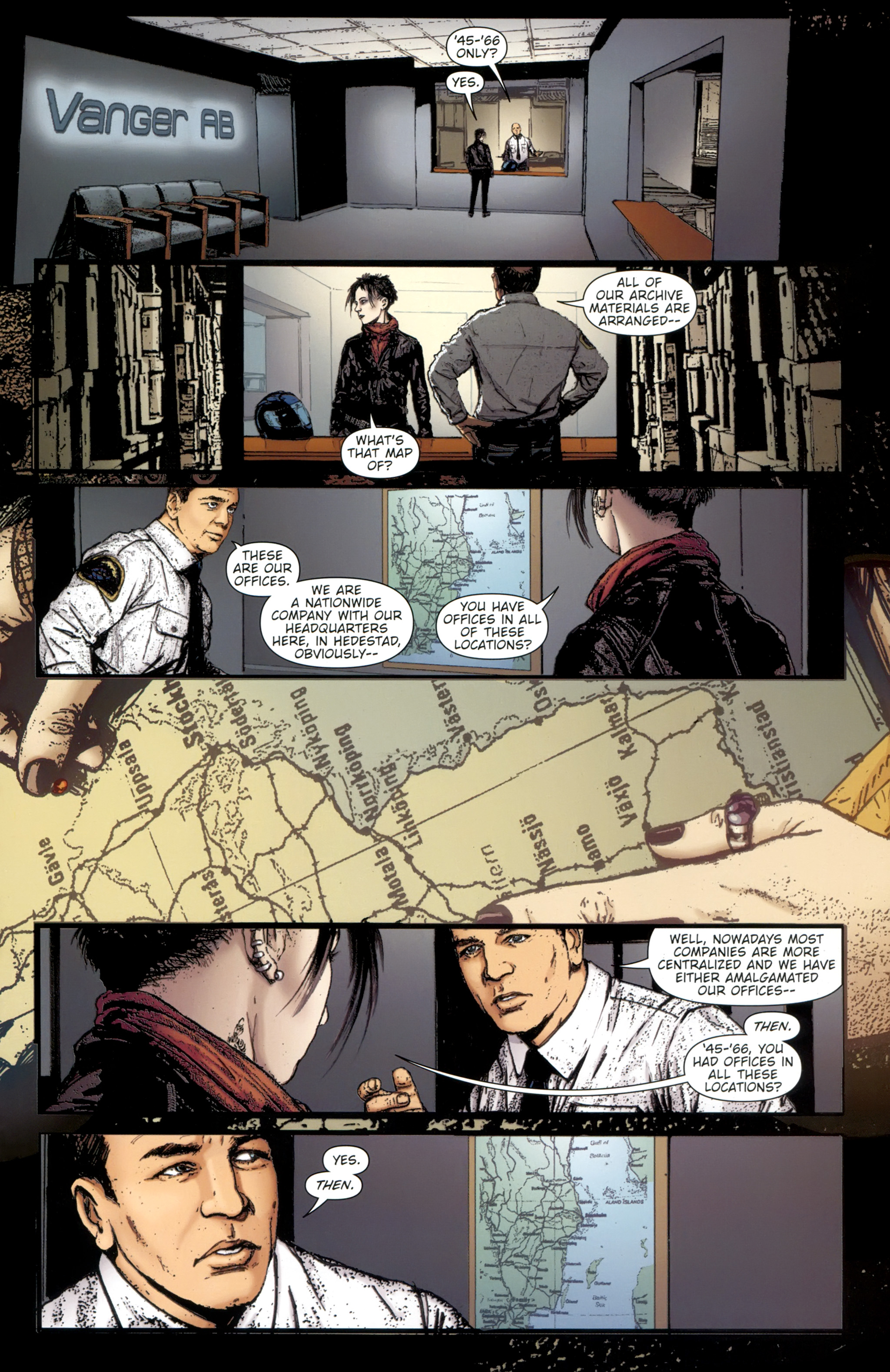 Read online The Girl With the Dragon Tattoo comic -  Issue # TPB 2 - 75