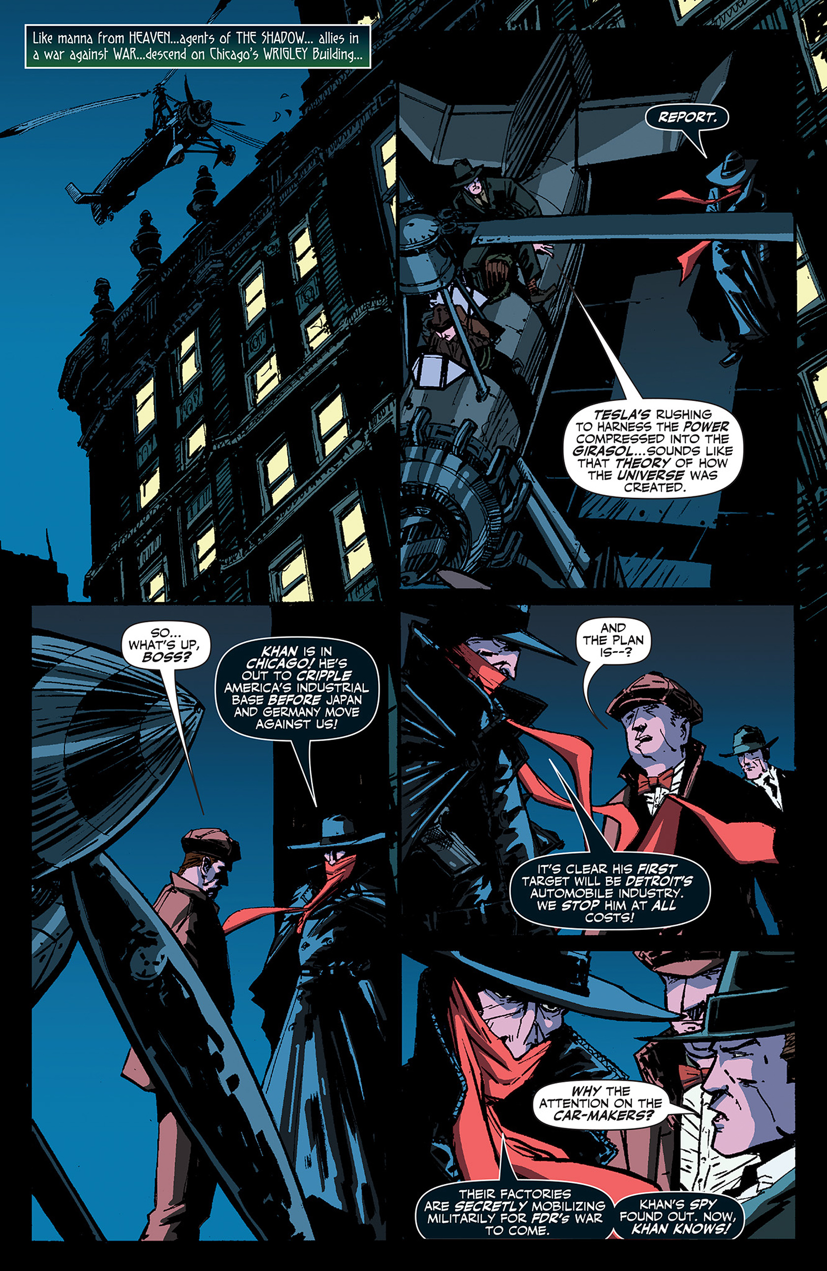 Read online The Shadow/Green Hornet: Dark Nights comic -  Issue #2 - 7