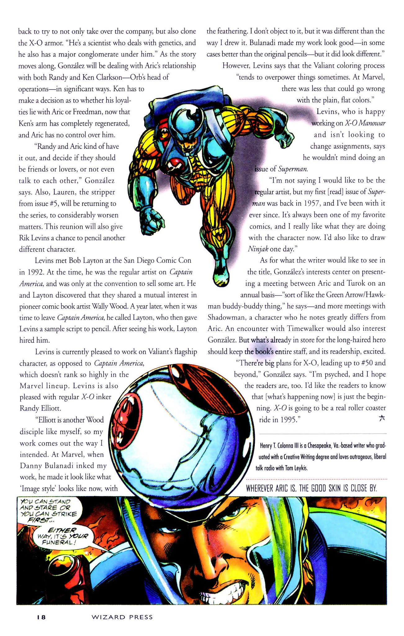 Read online X-O Manowar (1992) comic -  Issue #0.5 - 20