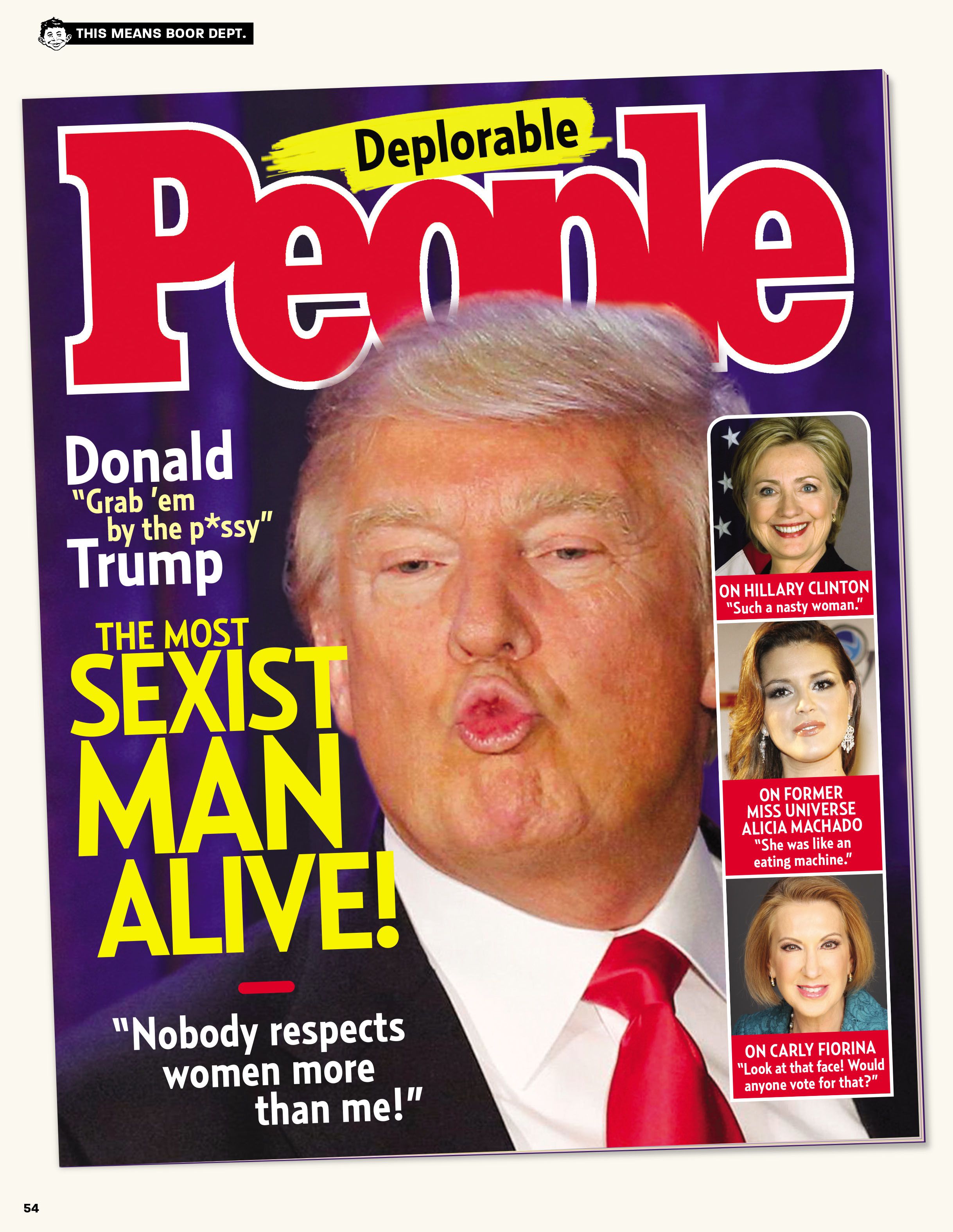 Read online MAD About Trump: A Brilliant Look at Our Brainless President comic -  Issue # TPB - 56