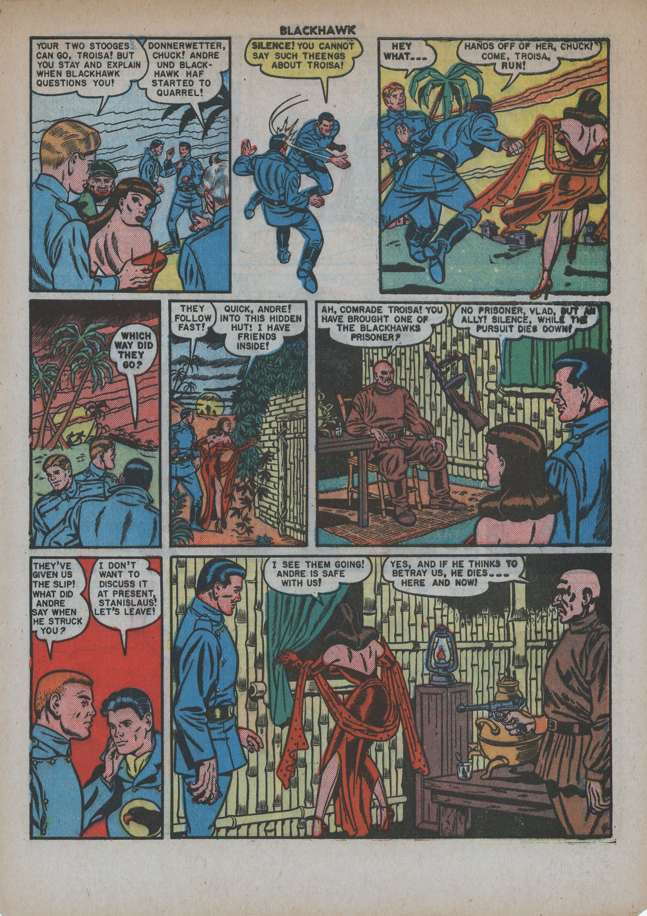 Read online Blackhawk (1957) comic -  Issue #39 - 45