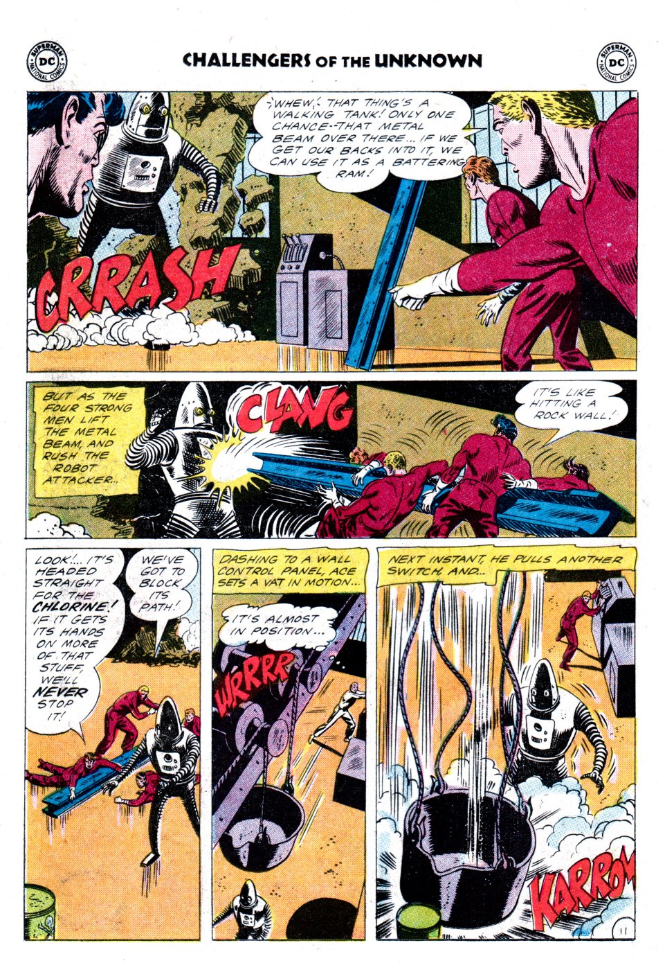 Read online Challengers of the Unknown (1958) comic -  Issue #25 - 28