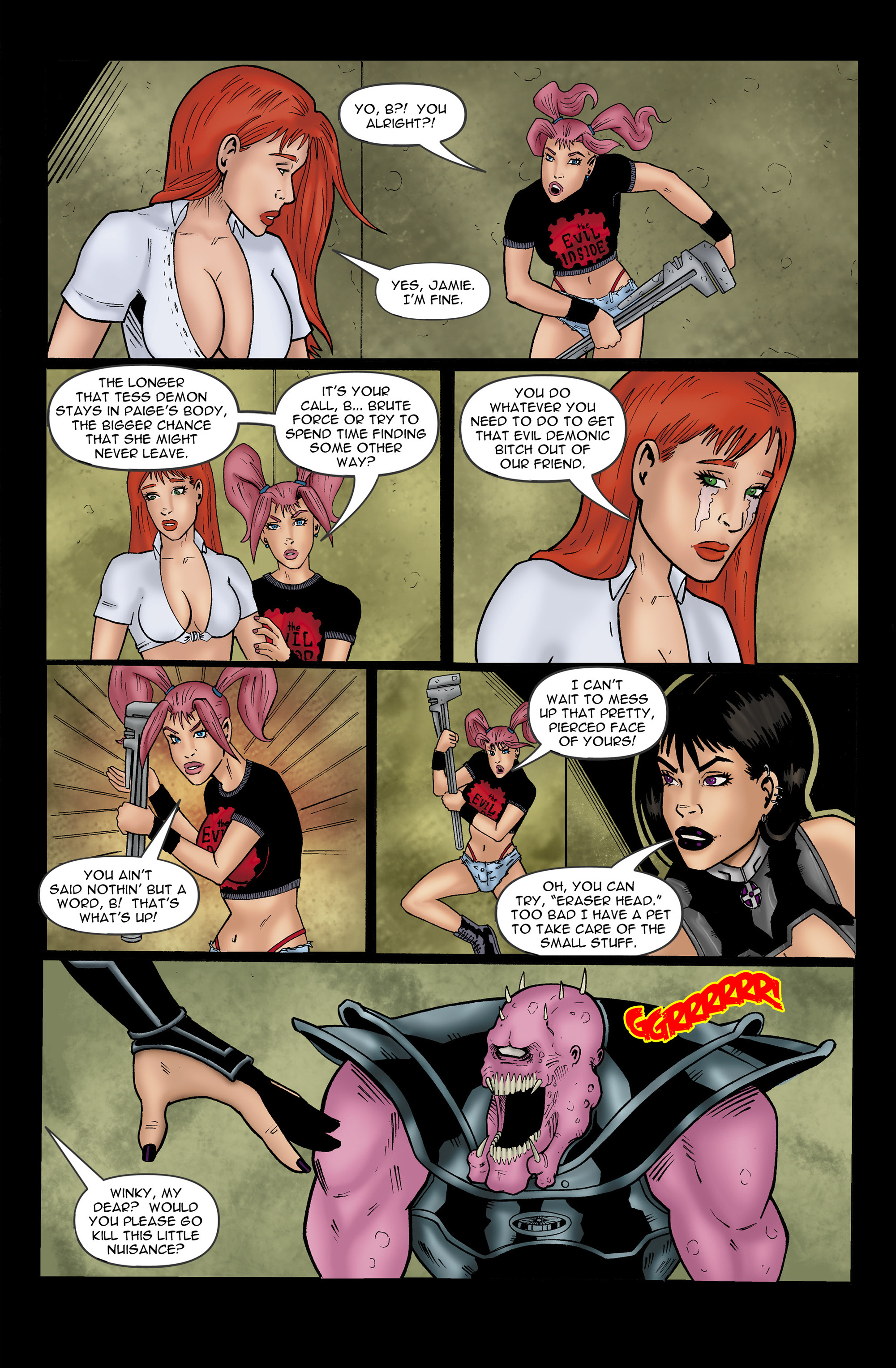 Read online Chaos Campus: Sorority Girls Vs. Zombies comic -  Issue #8 - 6