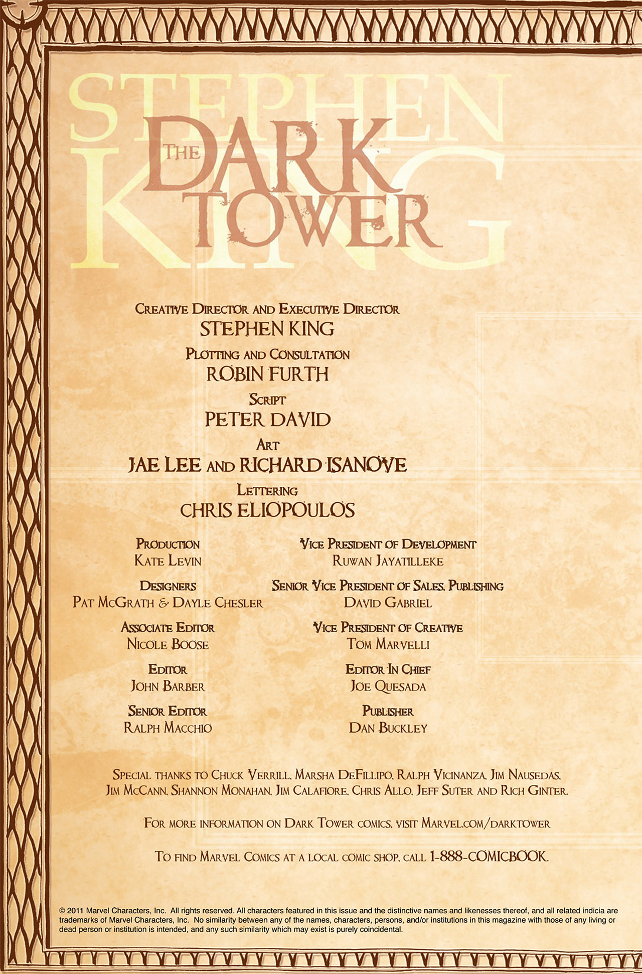 Read online Dark Tower: The Gunslinger Born comic -  Issue #3 - 2