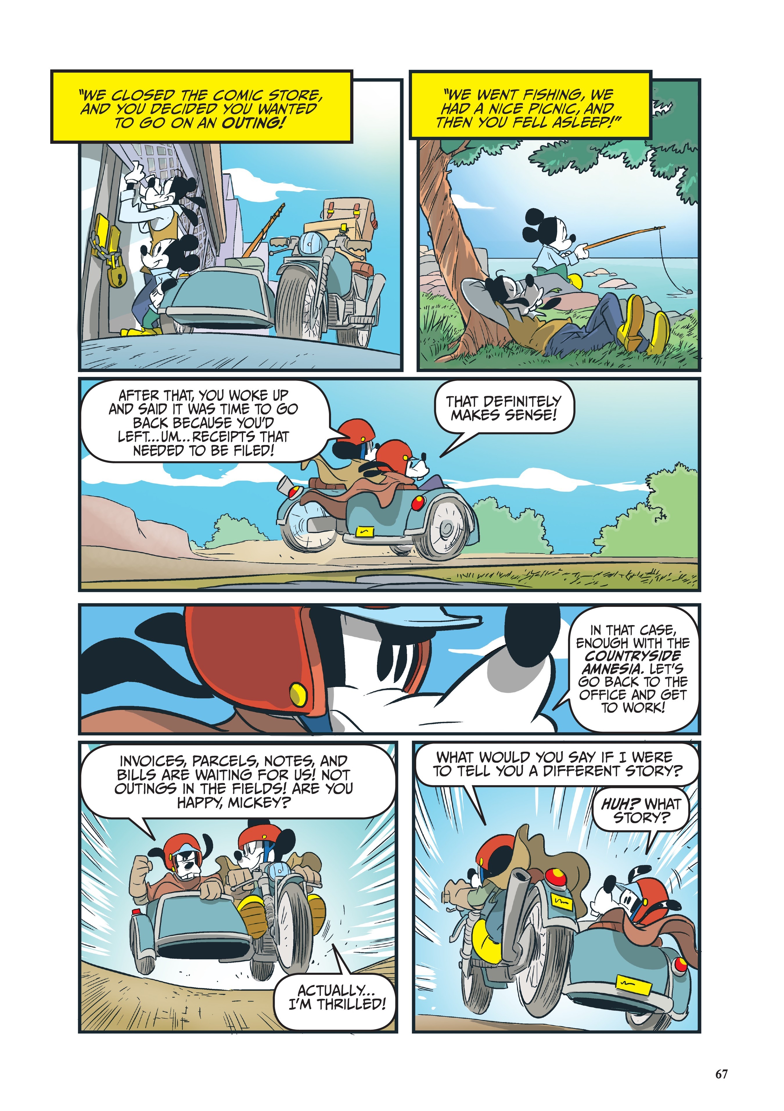 Read online Disney Don Quixote, Starring Goofy and Mickey Mouse comic -  Issue # TPB - 68