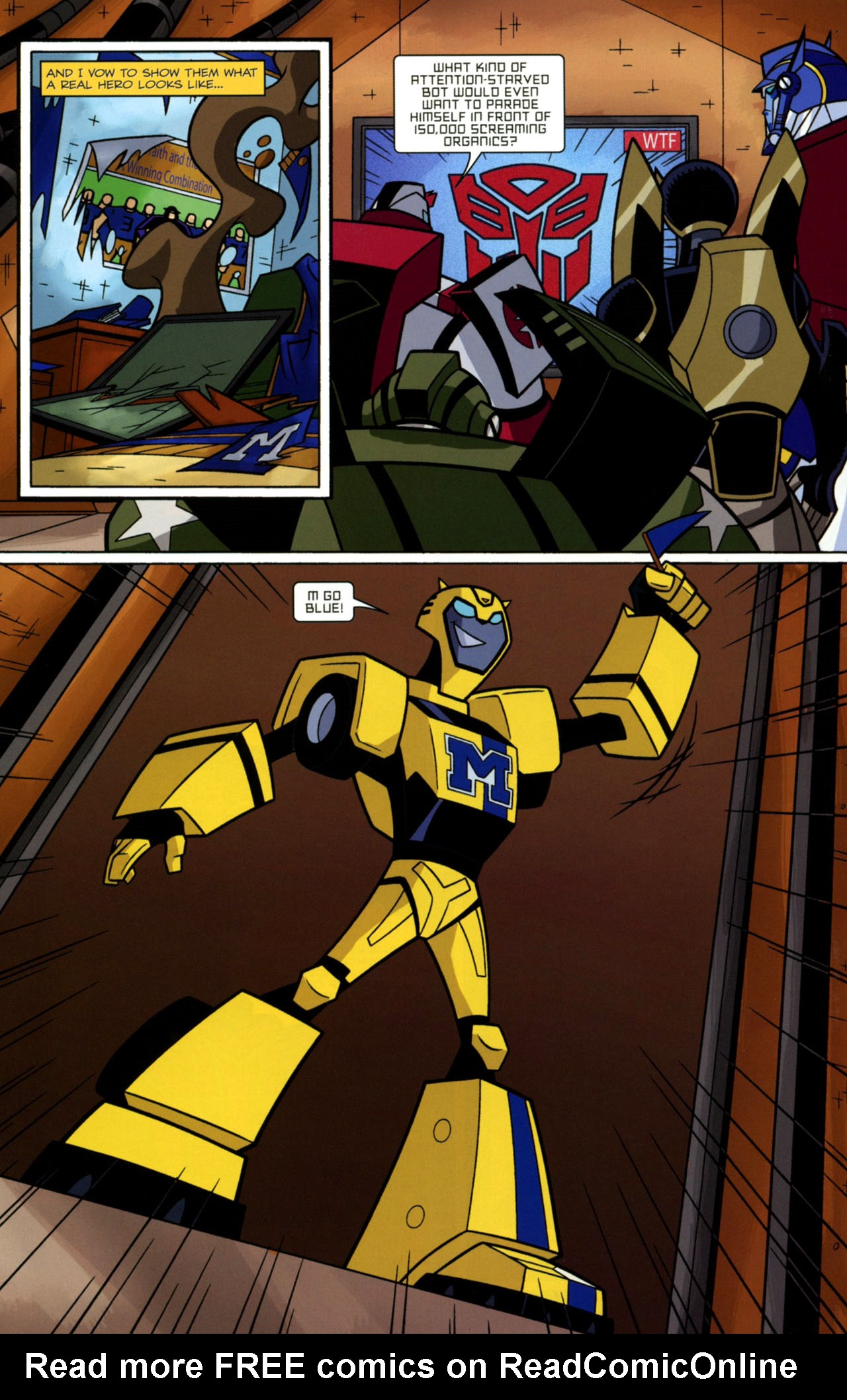 Read online Transformers Animated: The Arrival comic -  Issue #2 - 13