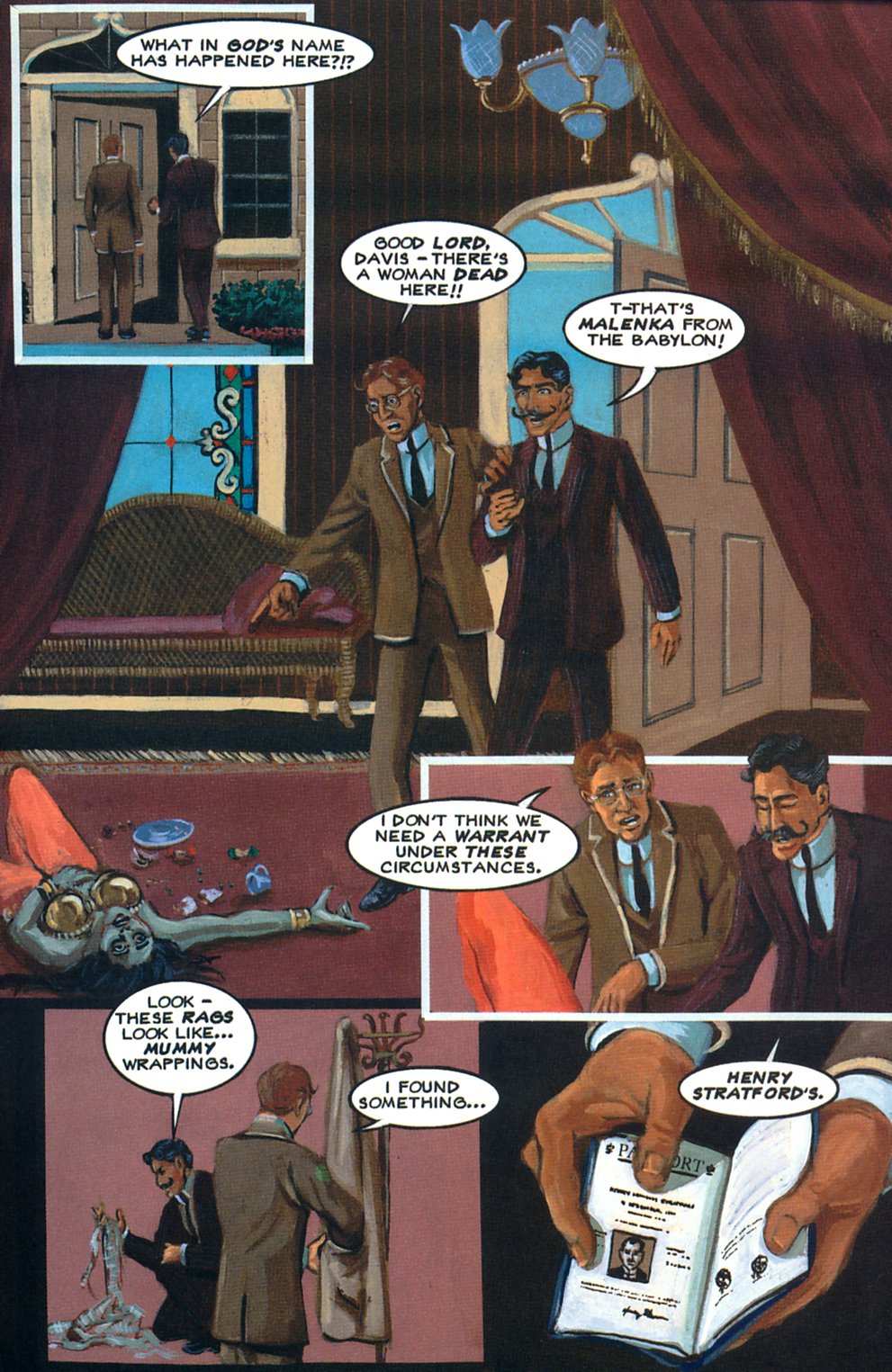 Anne Rice's The Mummy or Ramses the Damned issue 9 - Page 19