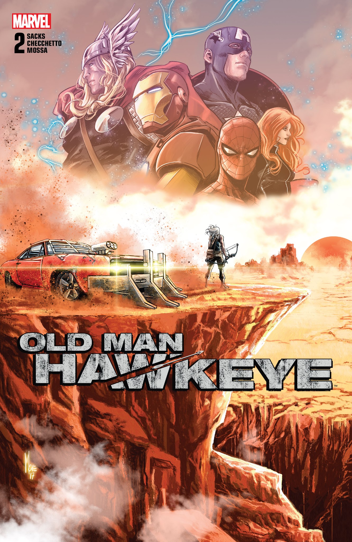Read online Old Man Hawkeye comic -  Issue #2 - 1