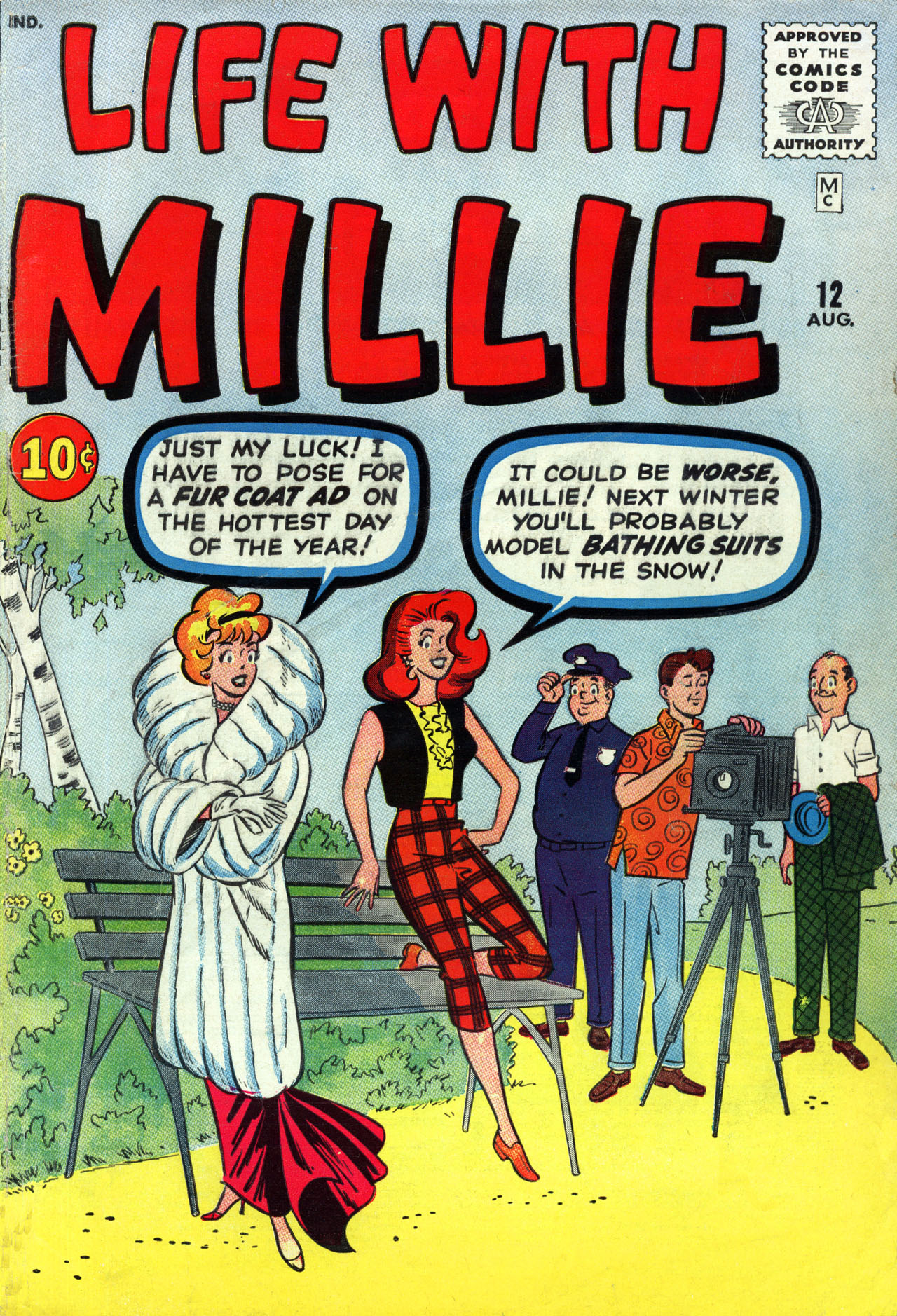 Read online Life With Millie comic -  Issue #12 - 1