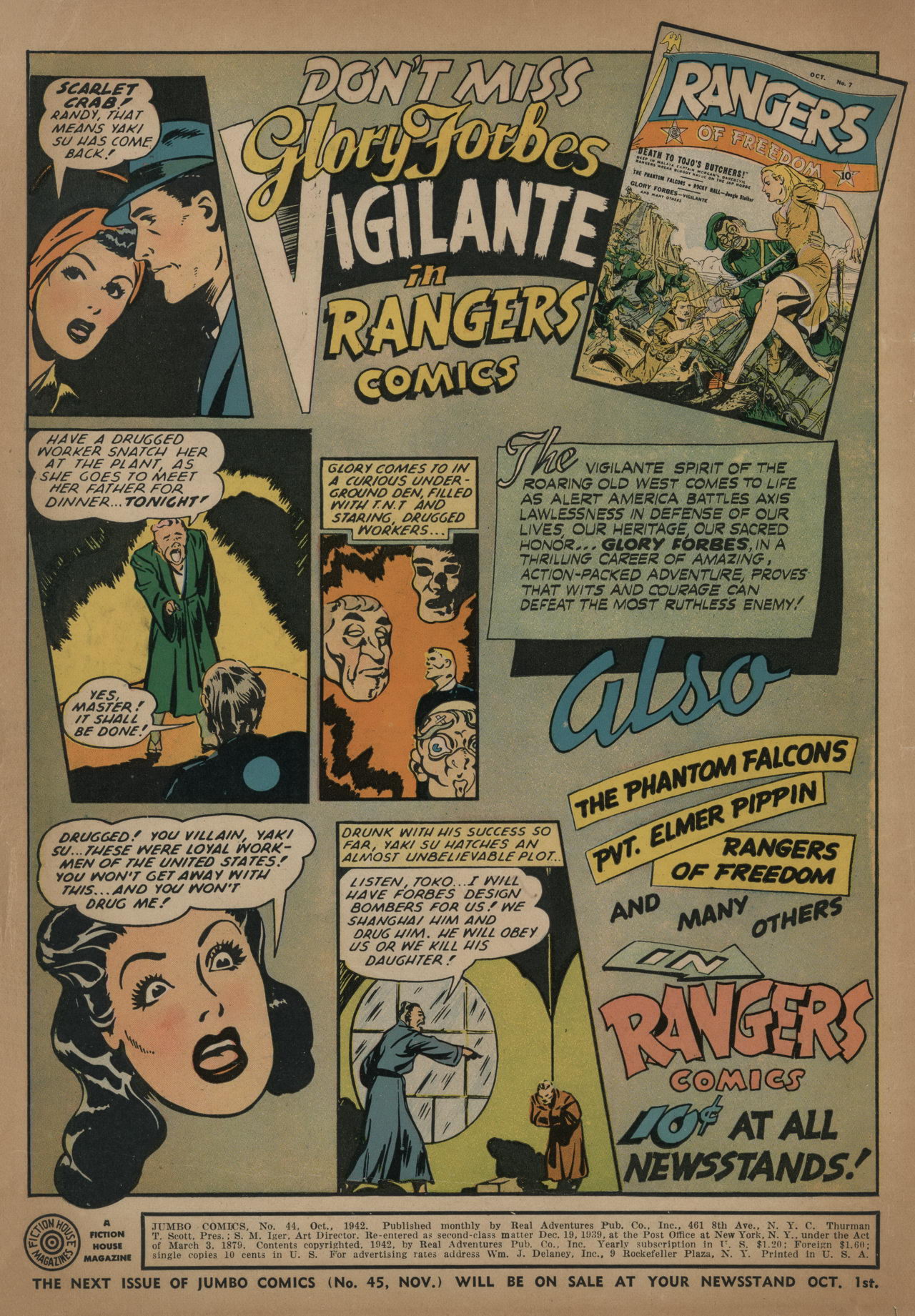 Read online Jumbo Comics comic -  Issue #44 - 2