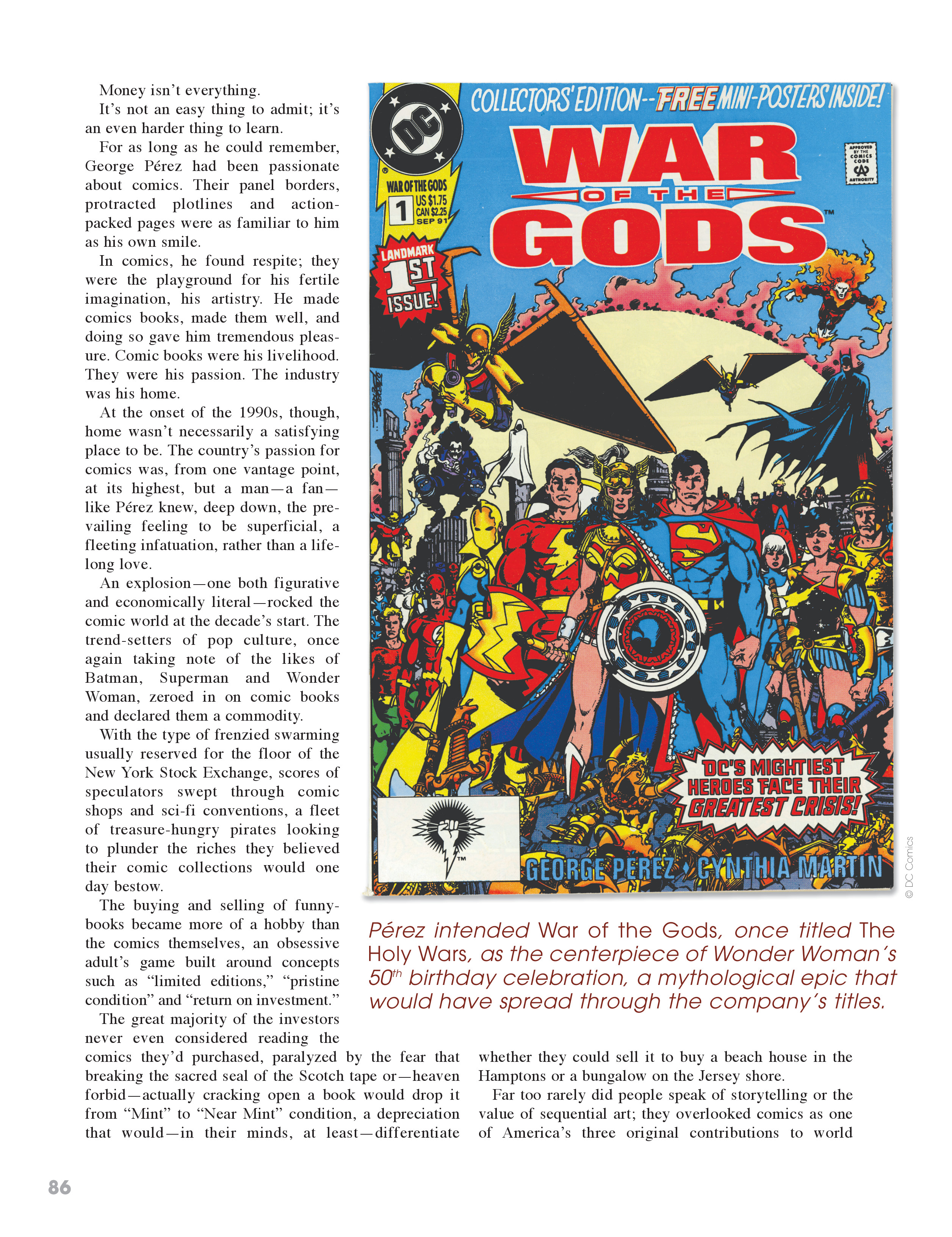 Read online George Perez Storyteller comic -  Issue # TPB 2 (Part 1) - 72
