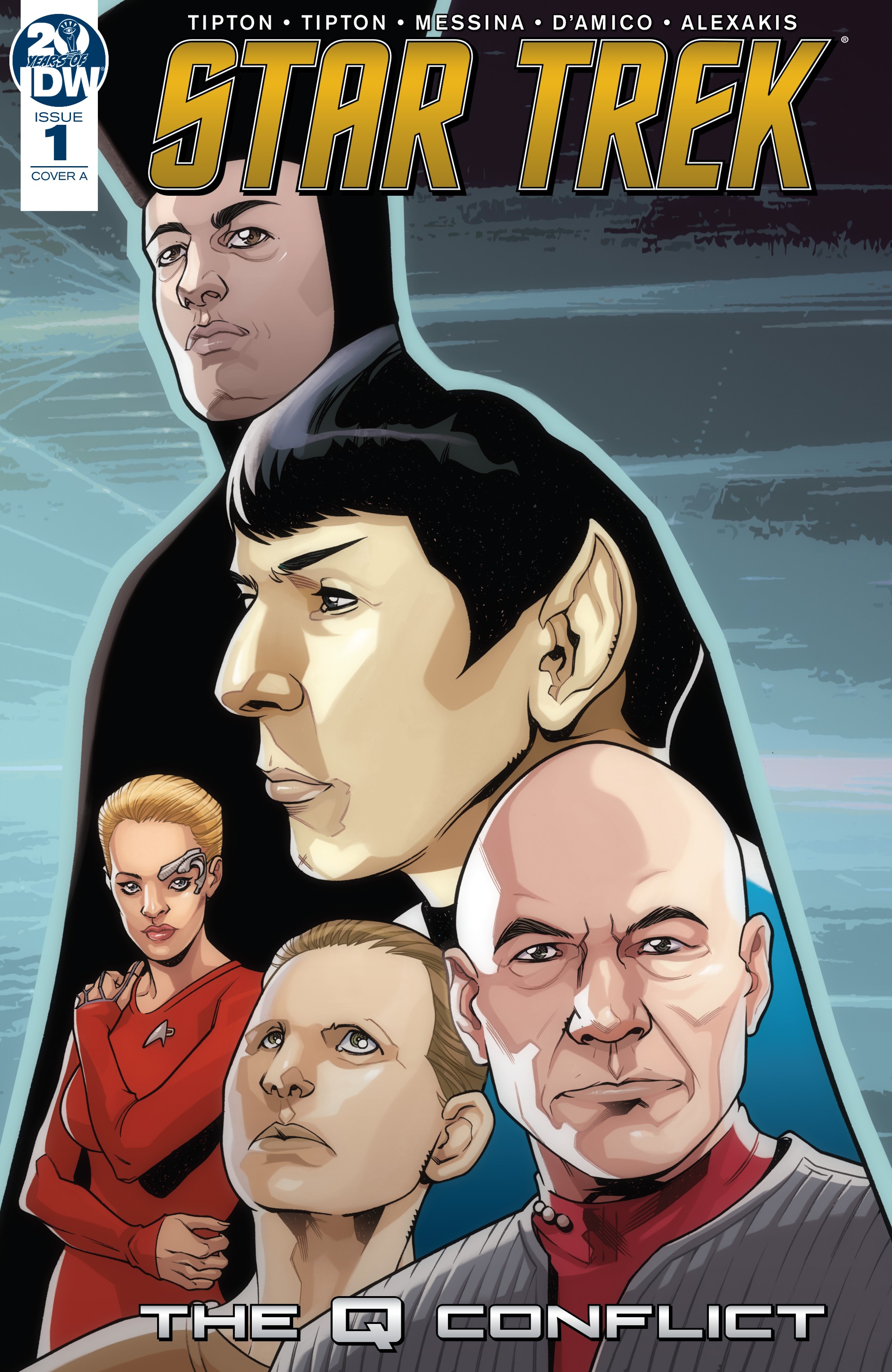 Read online Star Trek: The Q Conflict comic -  Issue #1 - 1