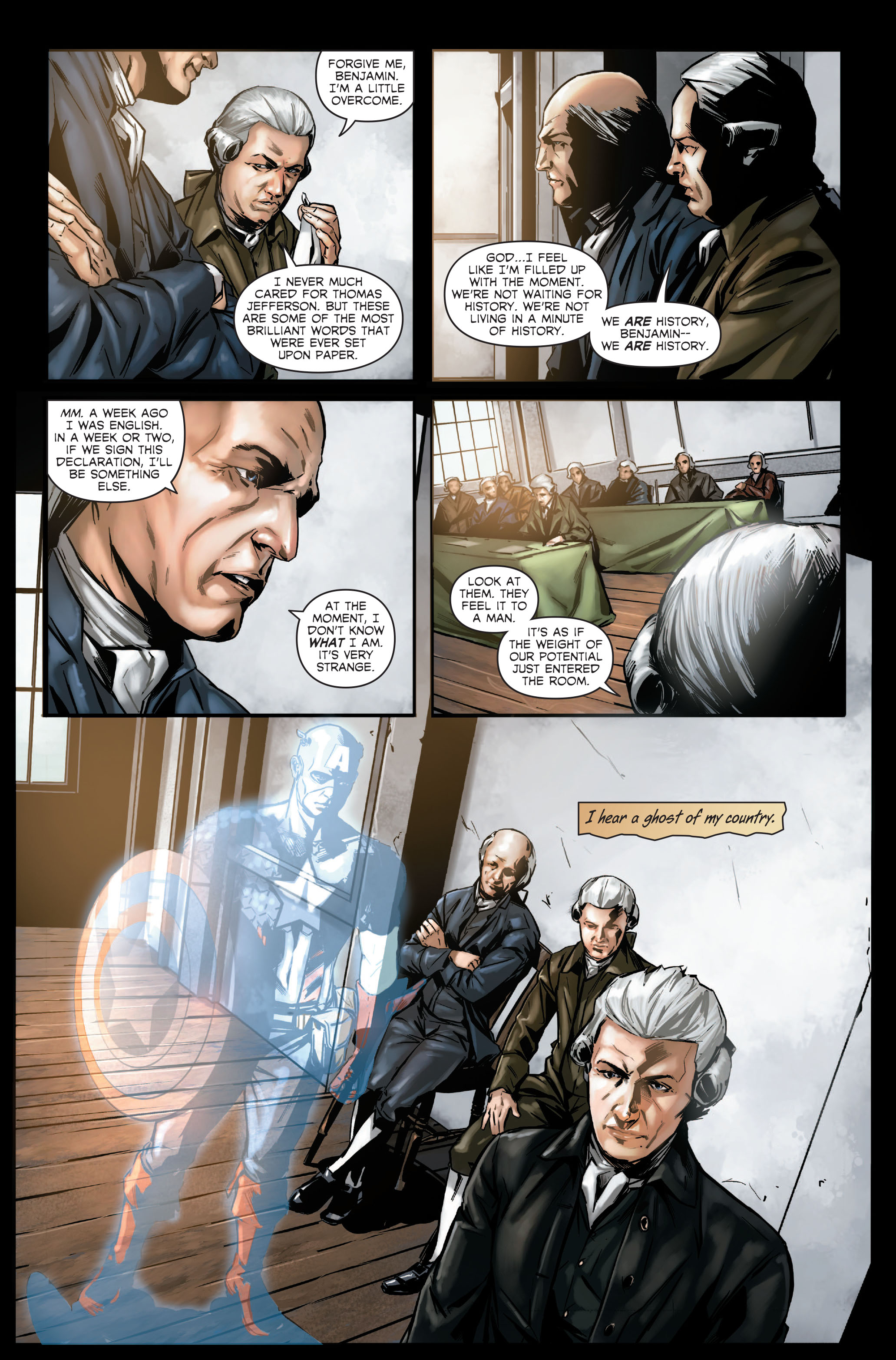 Captain America Theater of War: Ghosts of My Country Full Page 6