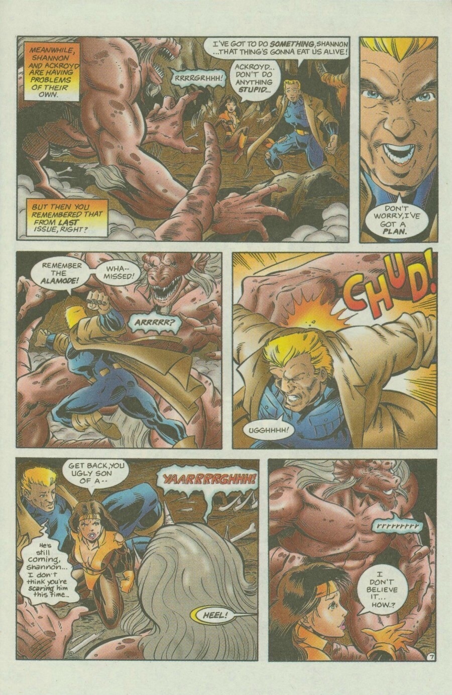 Read online Ex-Mutants comic -  Issue #3 - 8