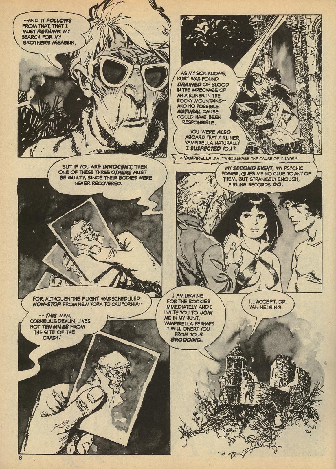 Read online Vampirella (1969) comic -  Issue #22 - 8