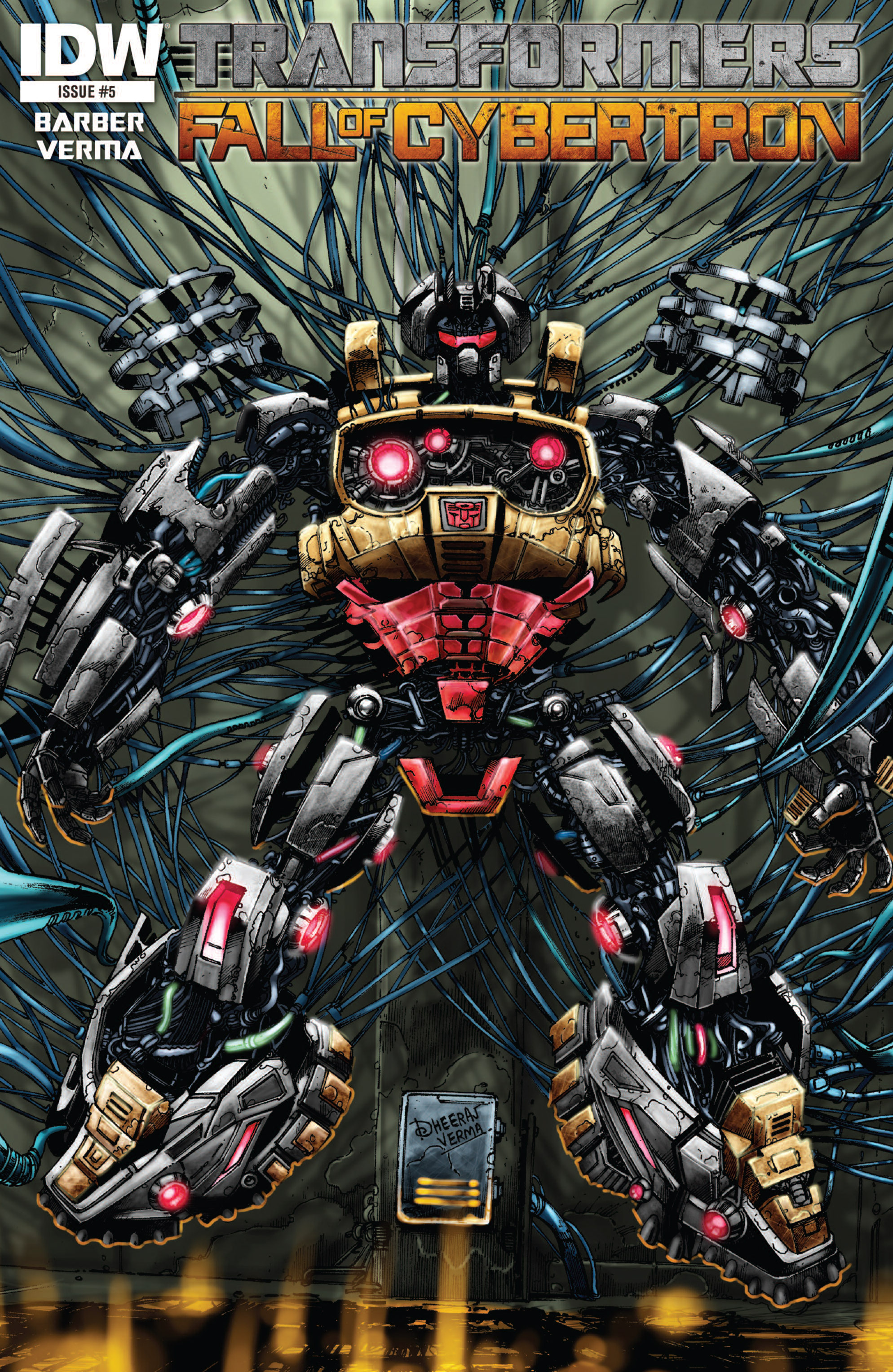 Read online The Transformers: Fall of Cybertron comic -  Issue #5 - 1