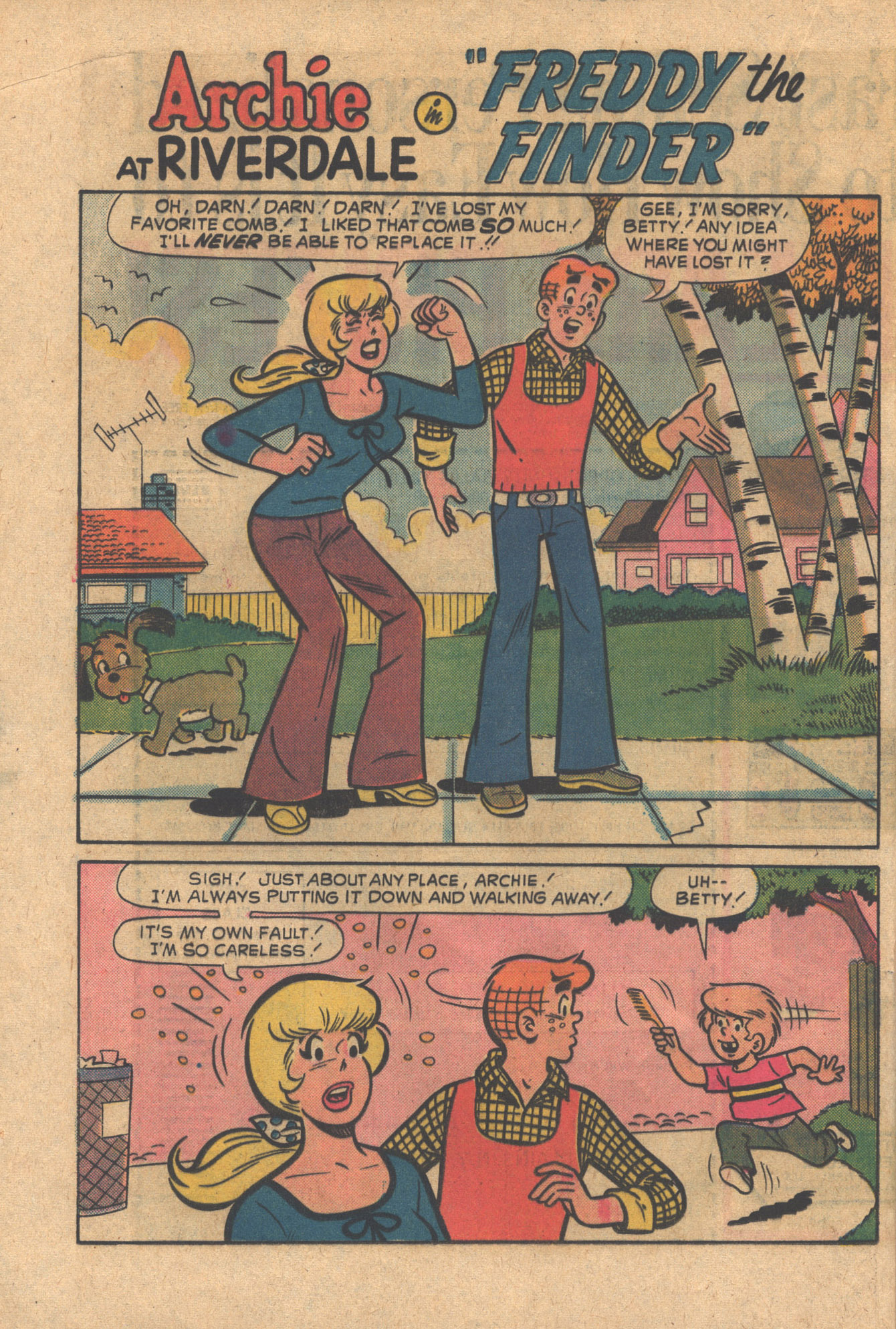 Read online Archie at Riverdale High (1972) comic -  Issue #18 - 19