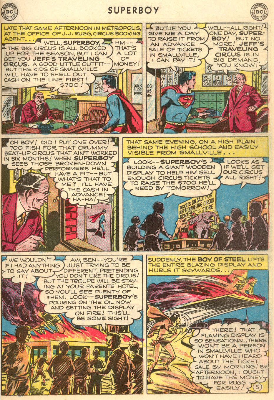 Read online Superboy (1949) comic -  Issue #16 - 18