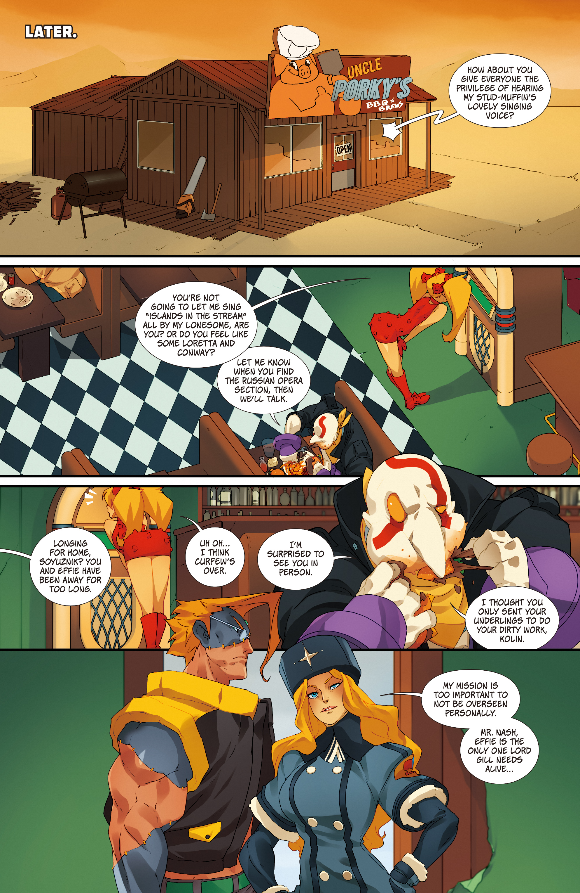 Read online Street Fighter One-shots comic -  Issue # Necro & Effie - 10