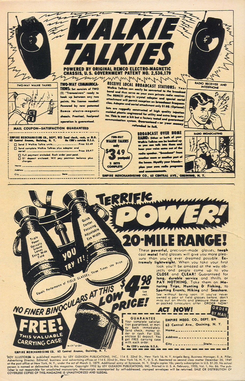 Read online Boy Comics comic -  Issue #86 - 2