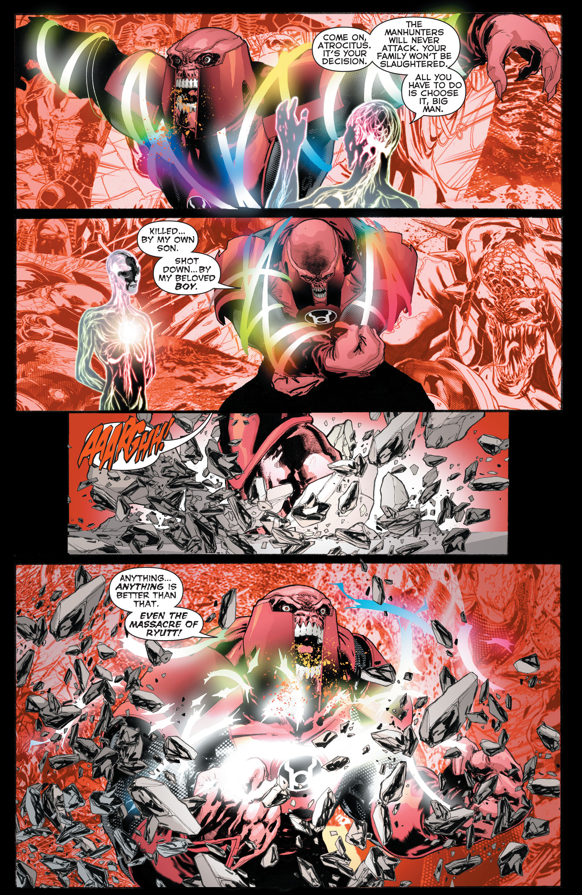 Read online Green Lantern: The Wrath of the First Lantern comic -  Issue # TPB - 167