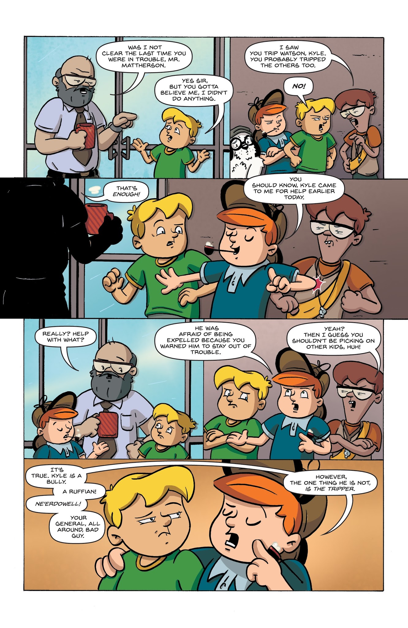 Read online Kid Sherlock comic -  Issue #4 - 20