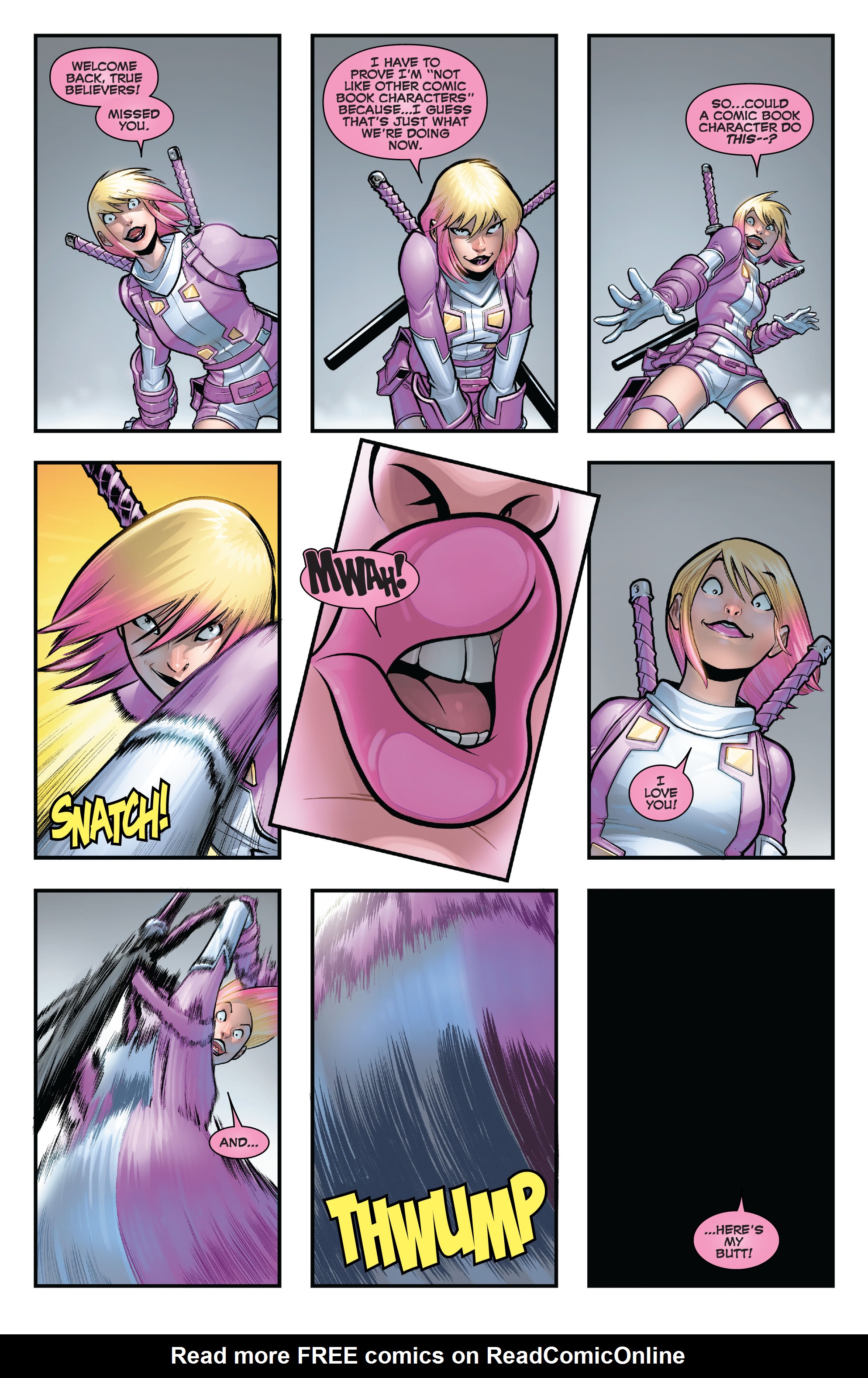 Read online Gwenpool Strikes Back comic -  Issue # _TPB - 27