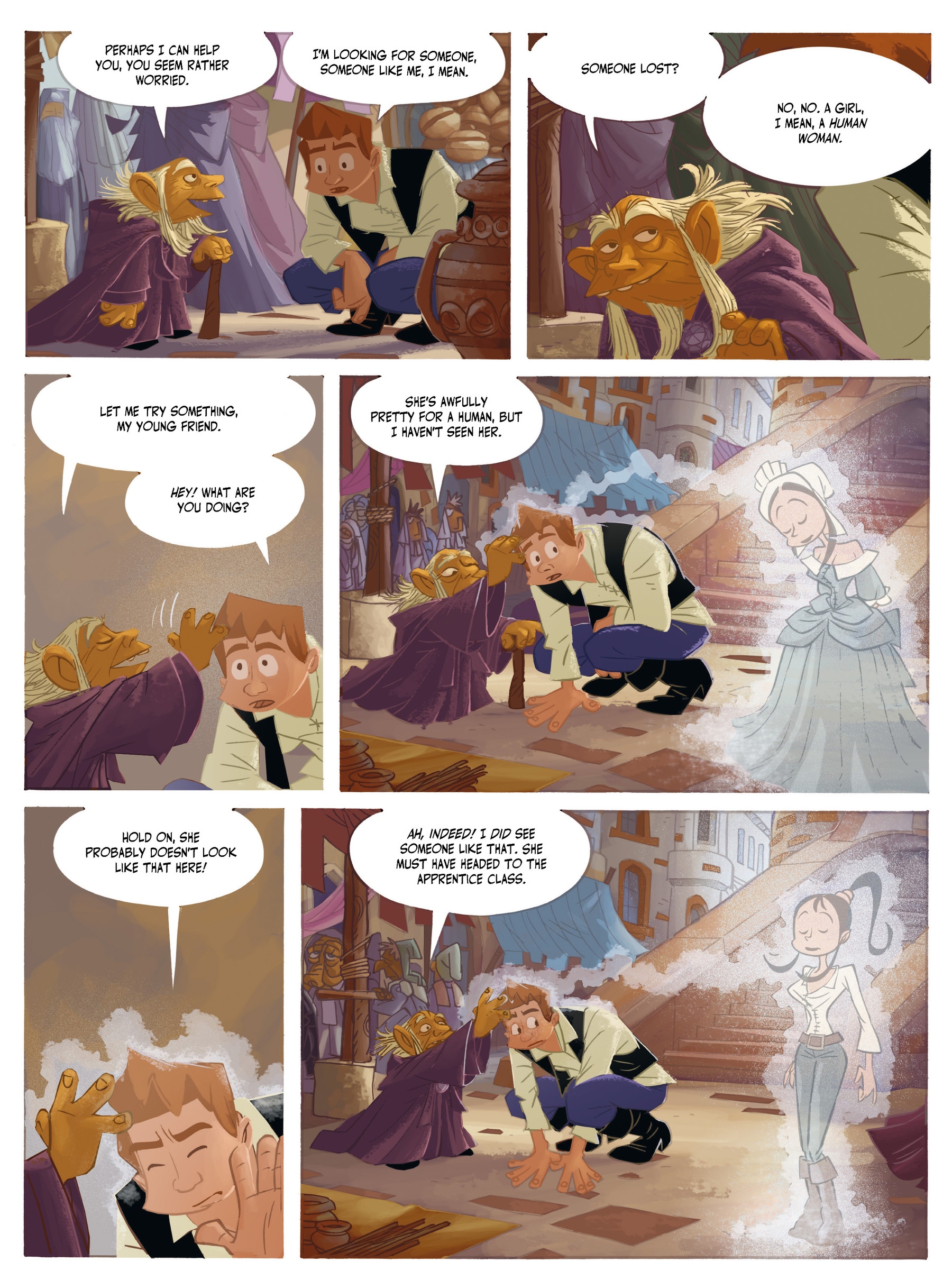 Read online Gregory and the Gargoyles comic -  Issue #3 - 33