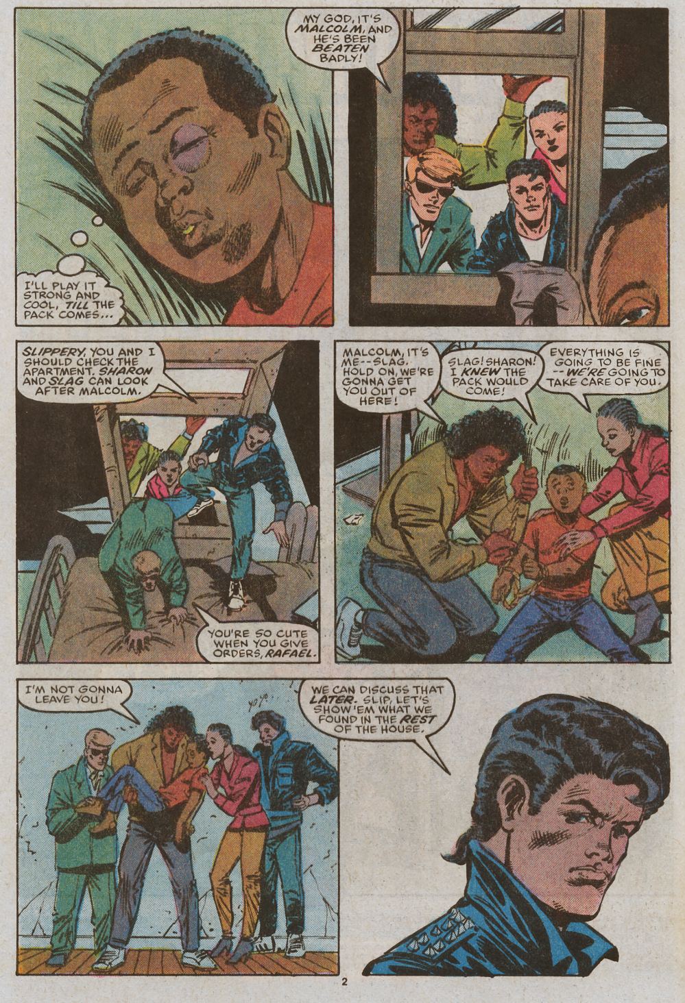 Read online Wolfpack (1988) comic -  Issue #6 - 3