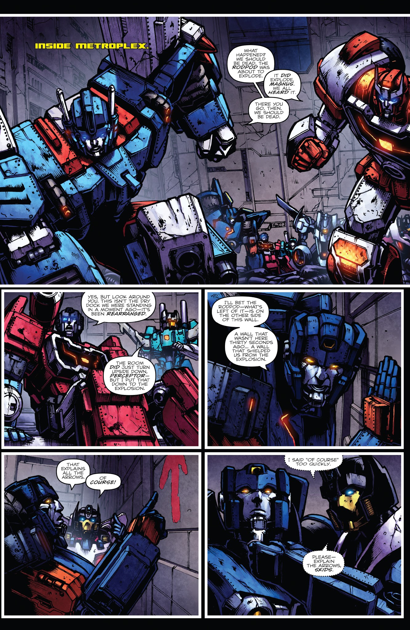 Read online The Transformers: Dark Cybertron comic -  Issue # TPB 2 - 9