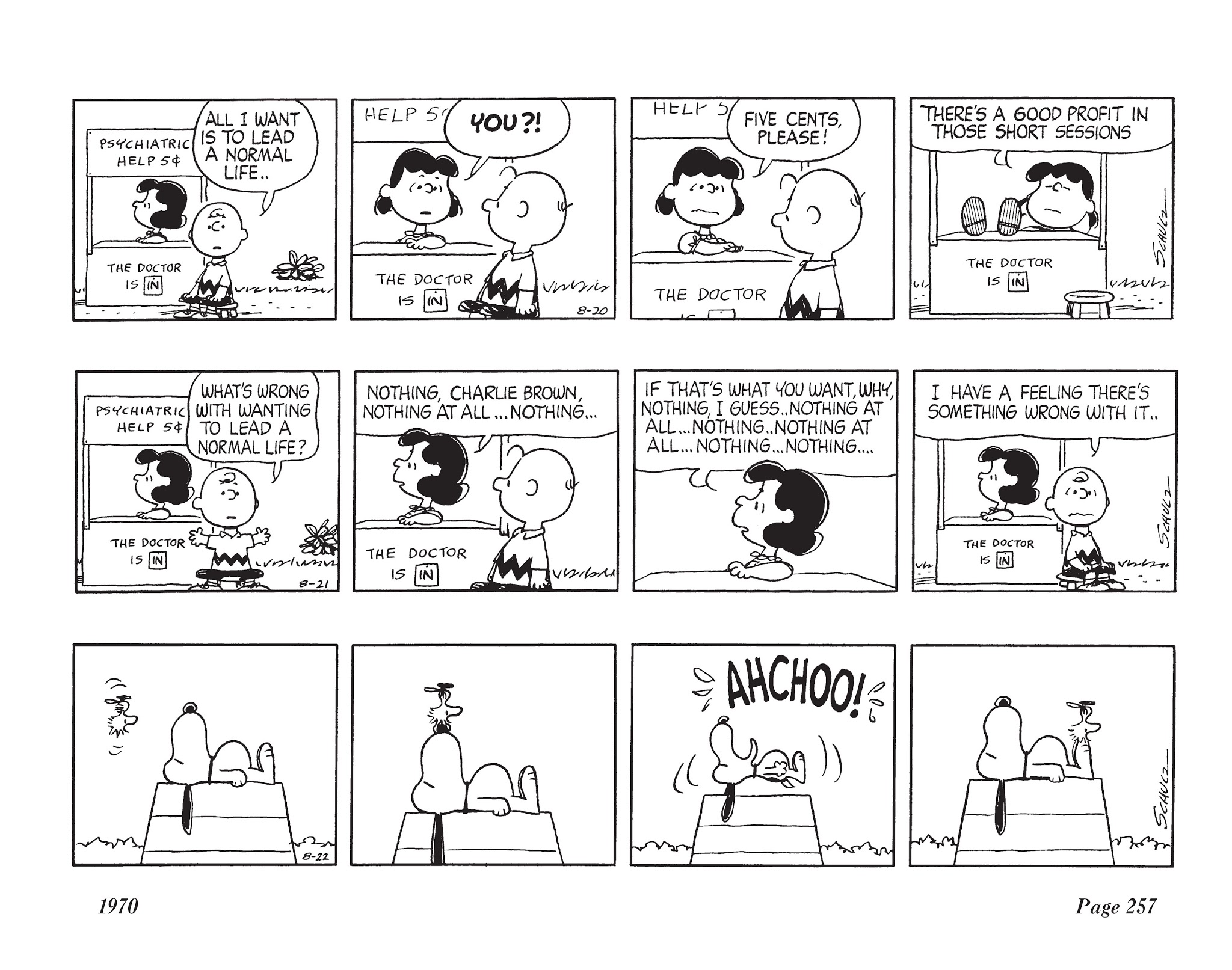 Read online The Complete Peanuts comic -  Issue # TPB 10 - 270