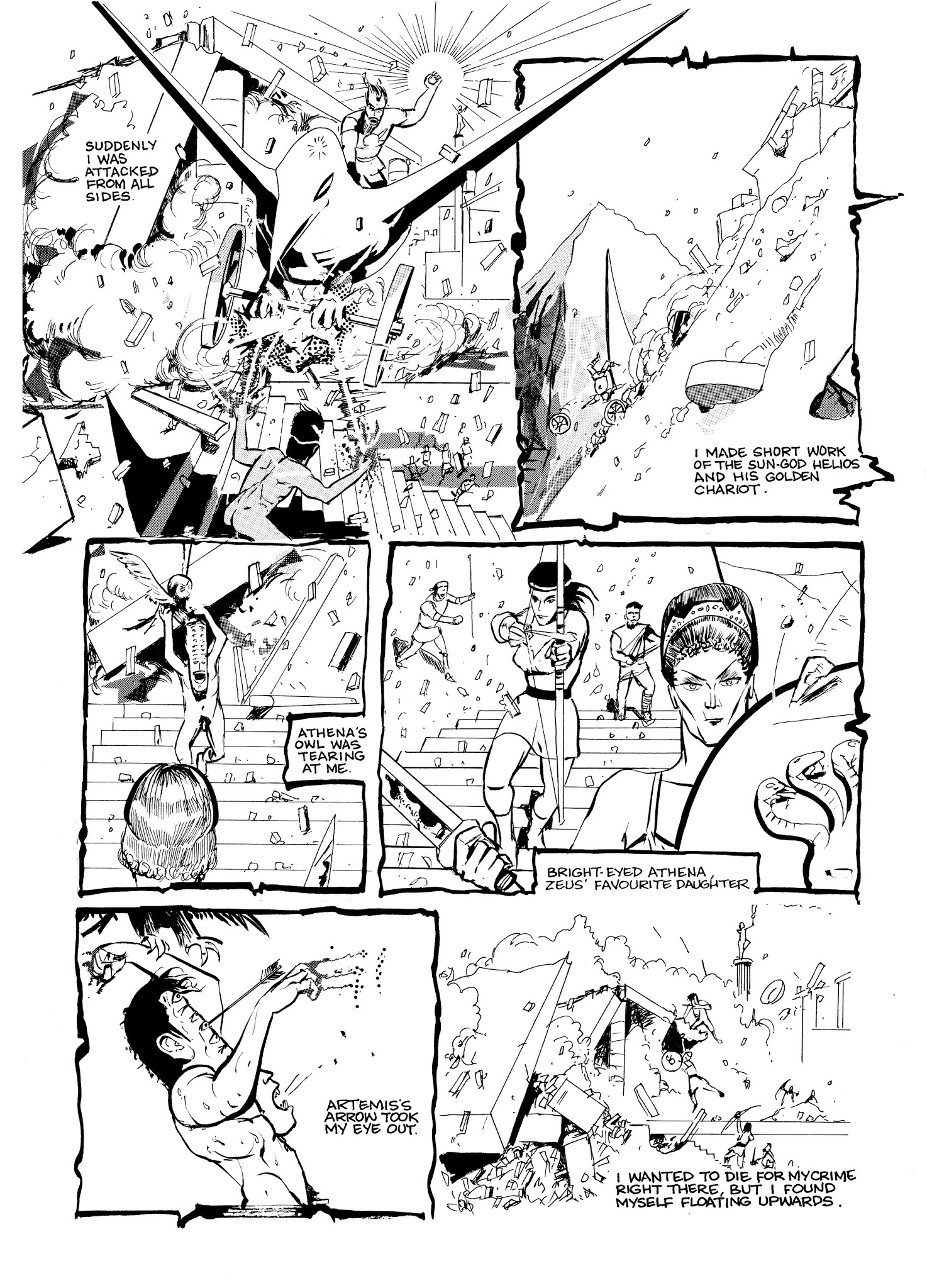 Read online Eddie Campbell's Bacchus comic -  Issue # TPB 1 - 88