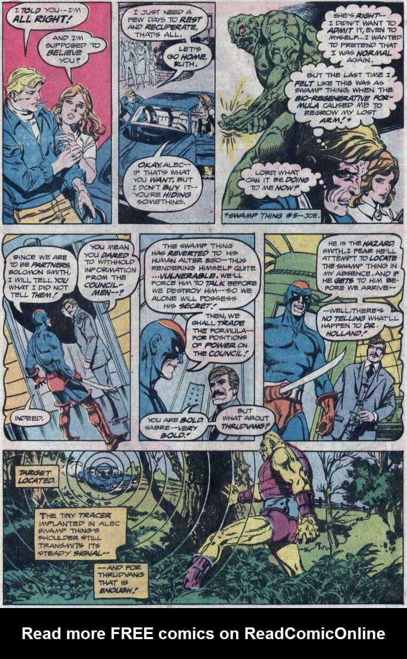 Read online Swamp Thing (1972) comic -  Issue #24 - 12