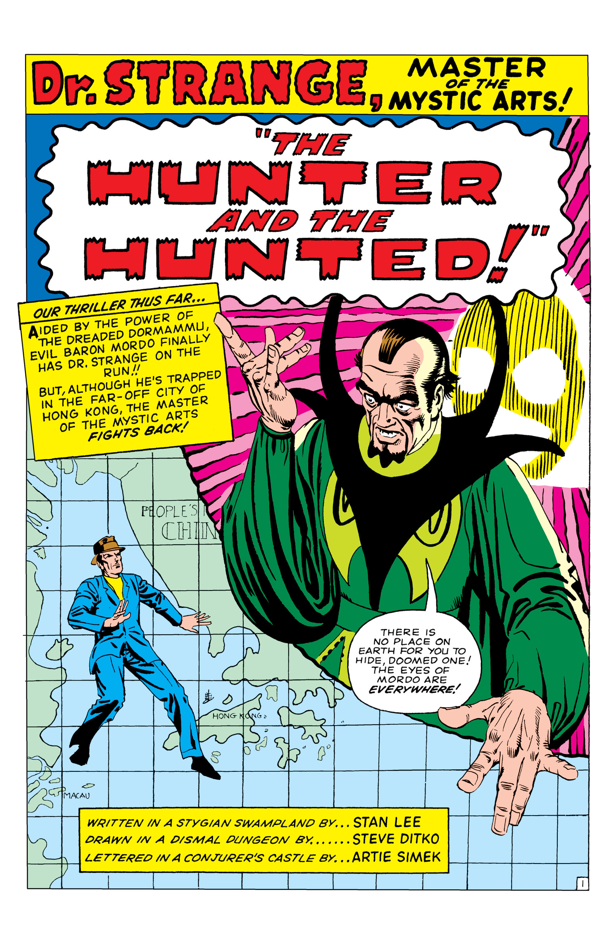 Read online Marvel Masterworks: Doctor Strange comic -  Issue # TPB 1 - 187