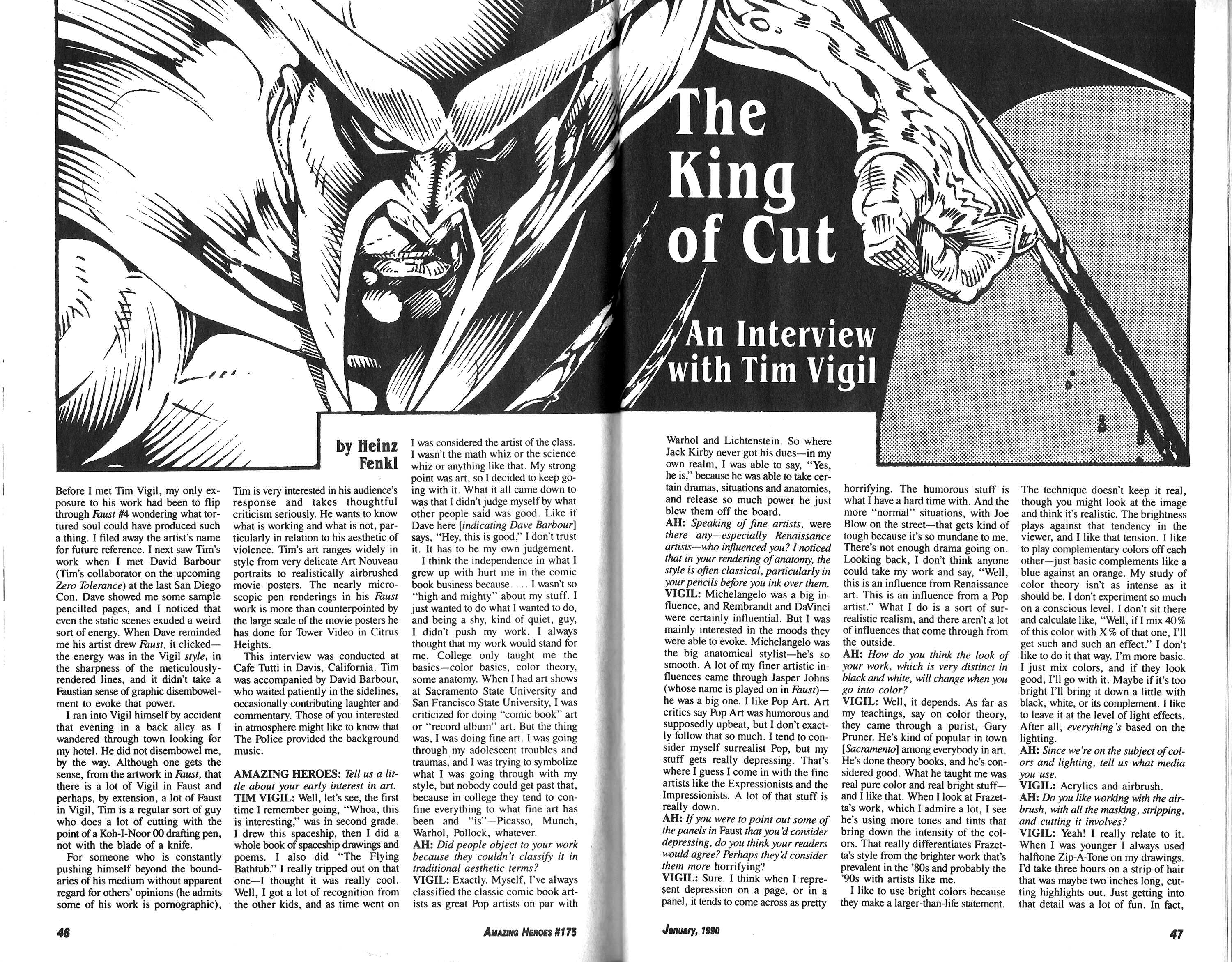 Read online Amazing Heroes comic -  Issue #175 - 24