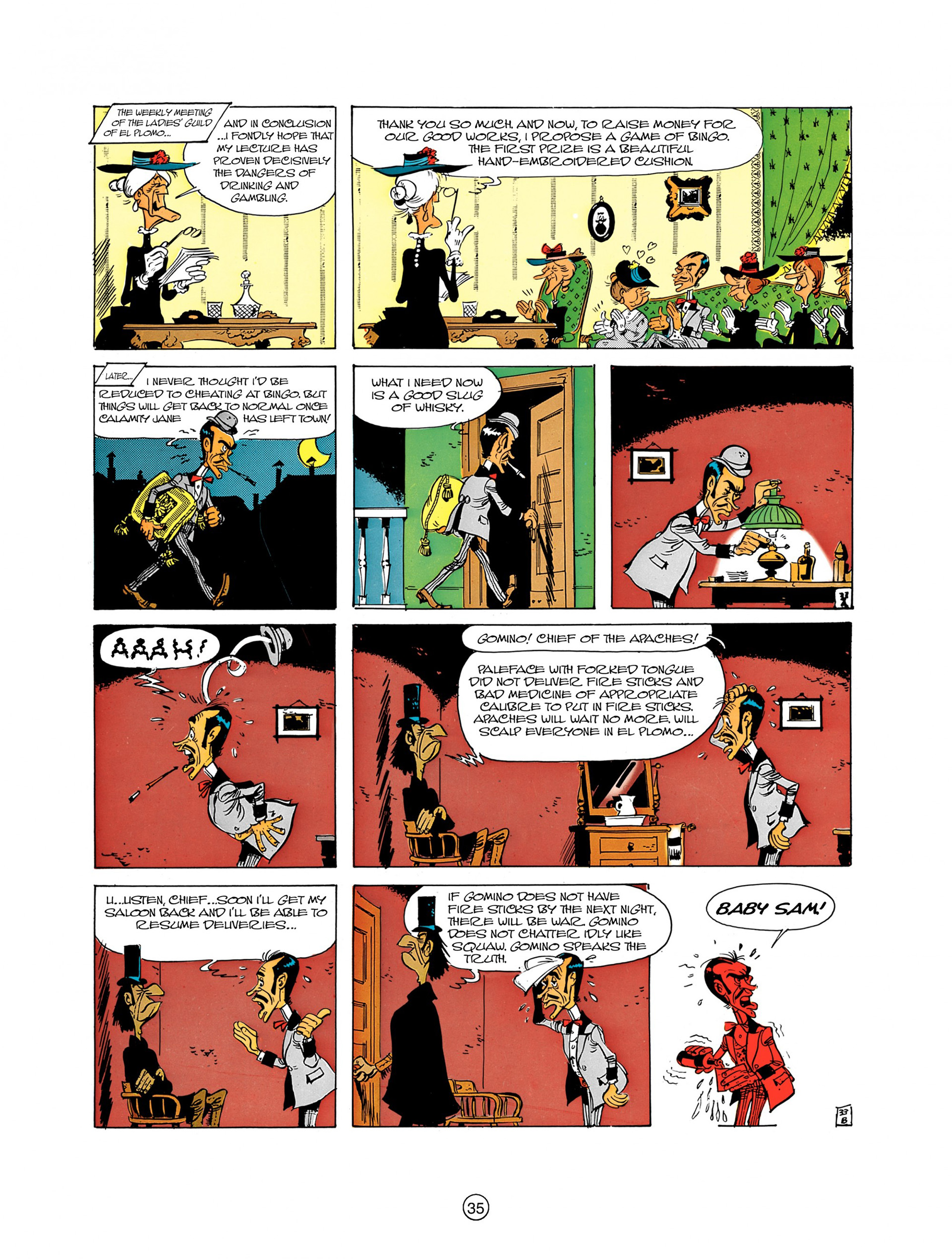 Read online A Lucky Luke Adventure comic -  Issue #8 - 35