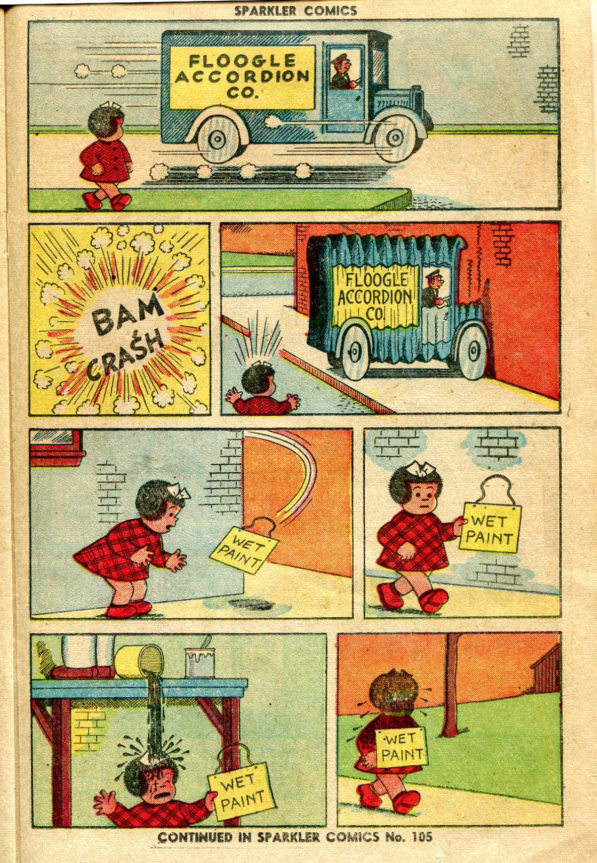 Read online Sparkler Comics comic -  Issue #104 - 23