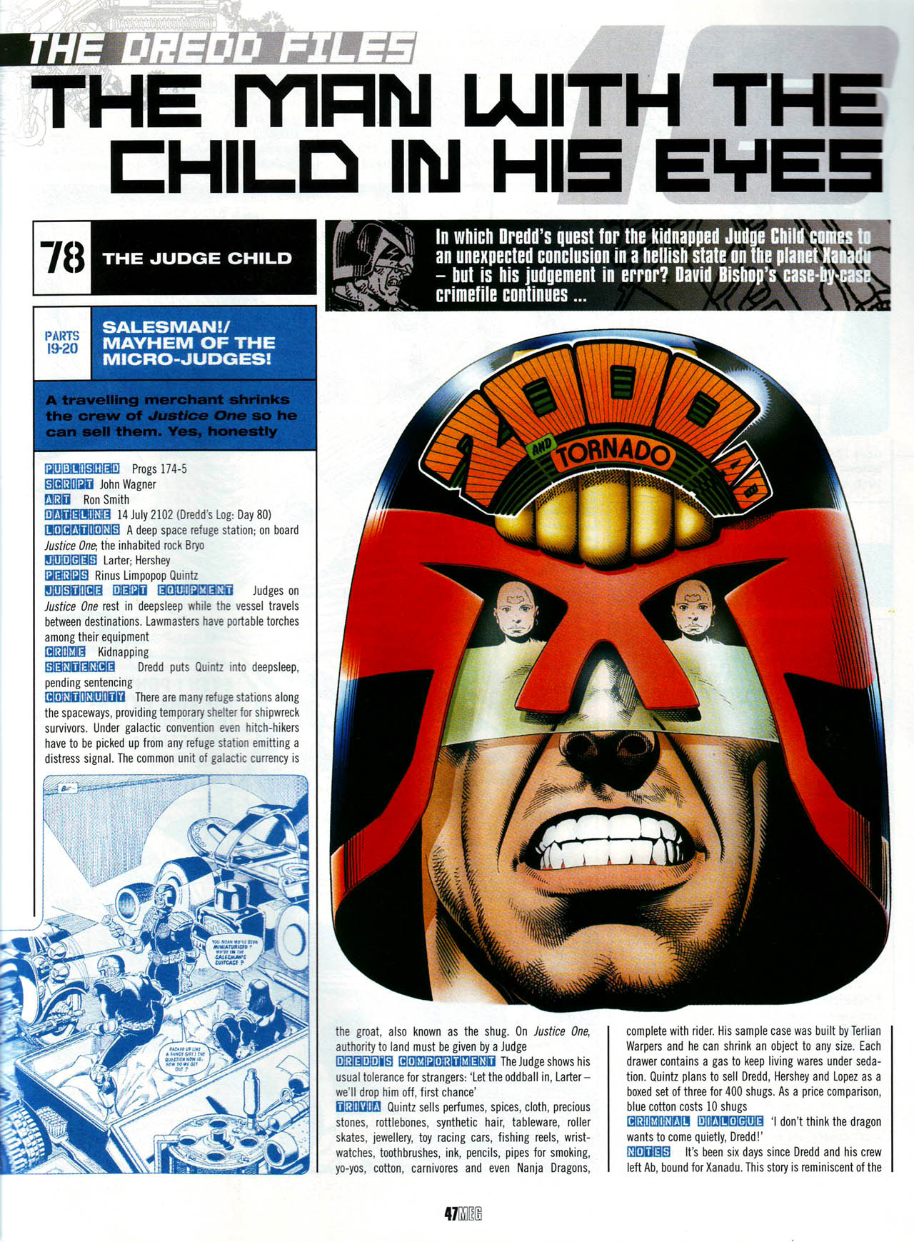 Read online Judge Dredd Megazine (Vol. 5) comic -  Issue #230 - 47