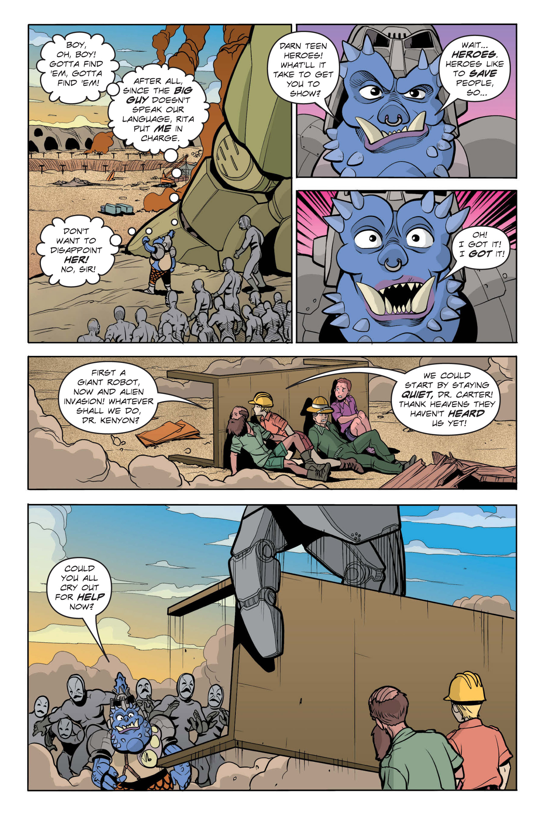 Read online Mighty Morphin Power Rangers: Rita Repulsa's Attitude Adjustment comic -  Issue # Full - 42